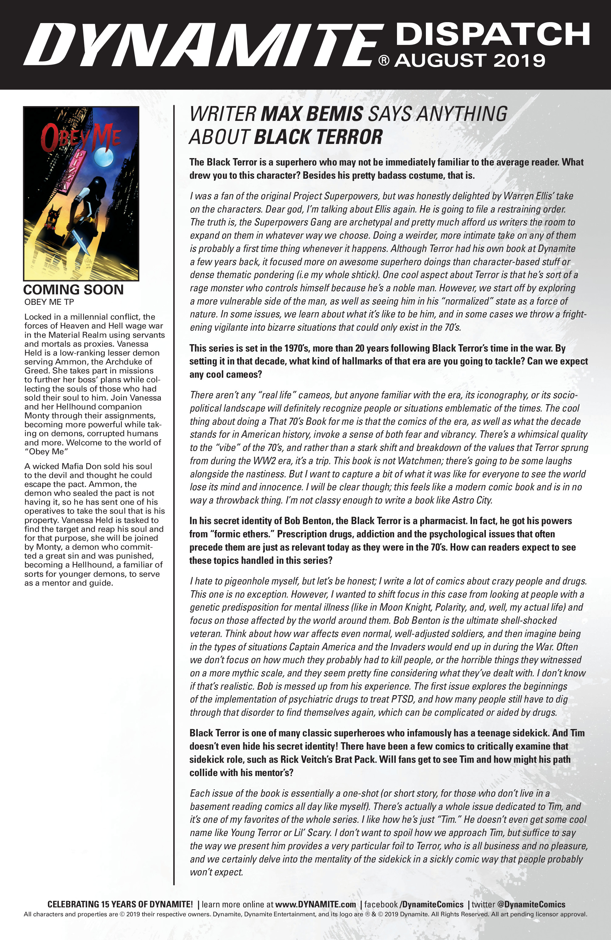 Read online Obey Me comic -  Issue #5 - 29