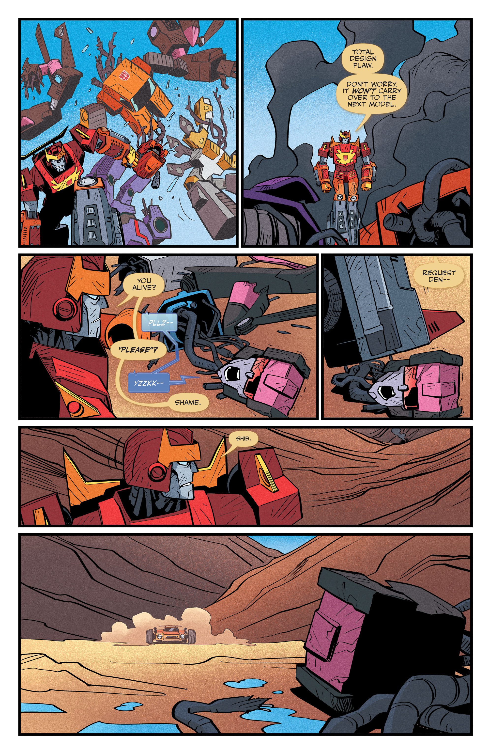 Read online Transformers: Last Bot Standing comic -  Issue #4 - 19