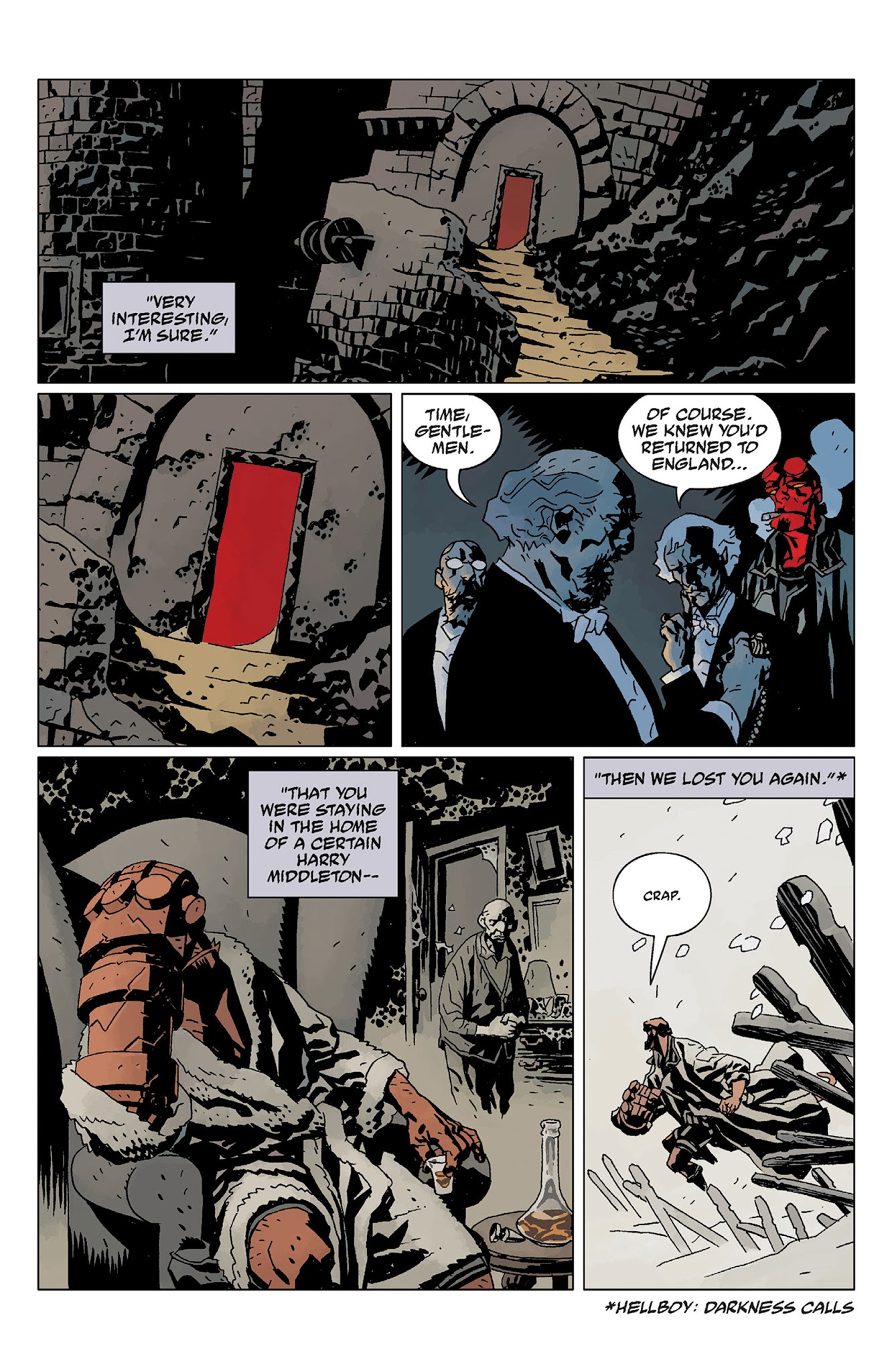 Read online Hellboy: The Wild Hunt comic -  Issue # TPB - 17