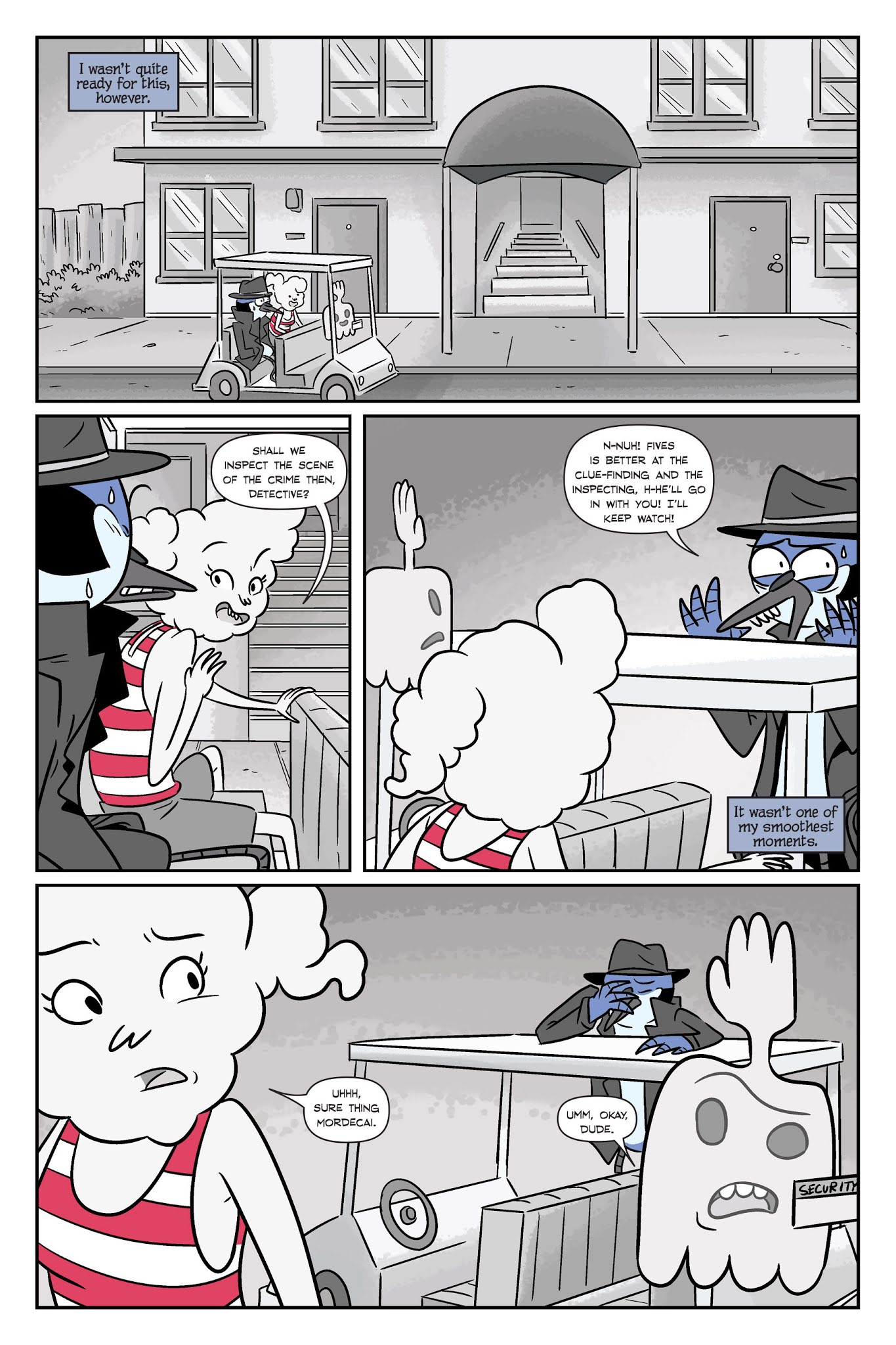 Read online Regular Show: Noir Means Noir, Buddy comic -  Issue # TPB (Part 1) - 39