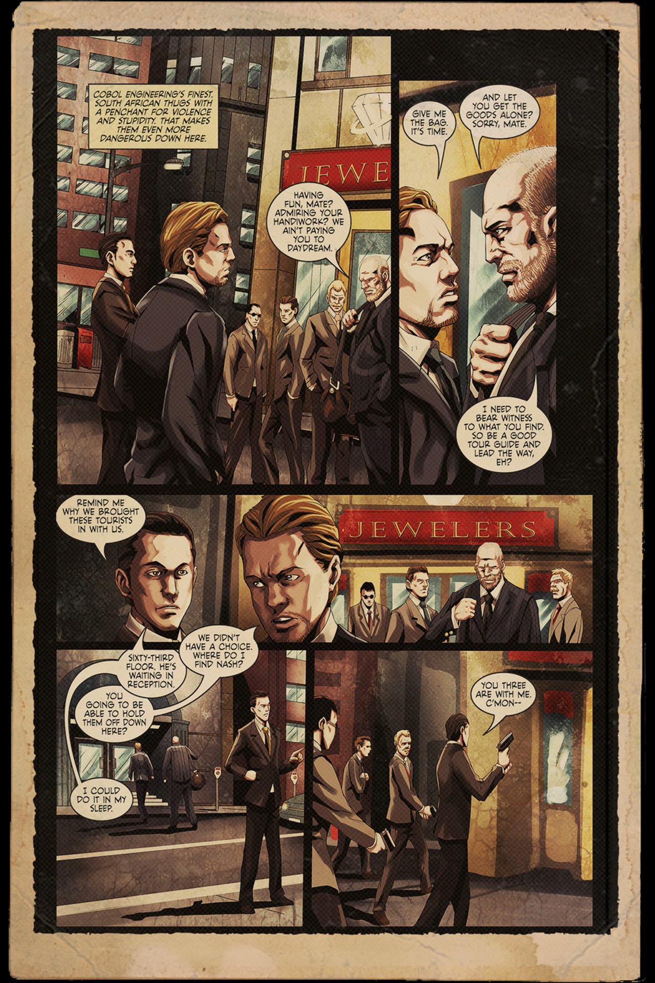 Read online Inception: The Cobol Job comic -  Issue # Full - 6