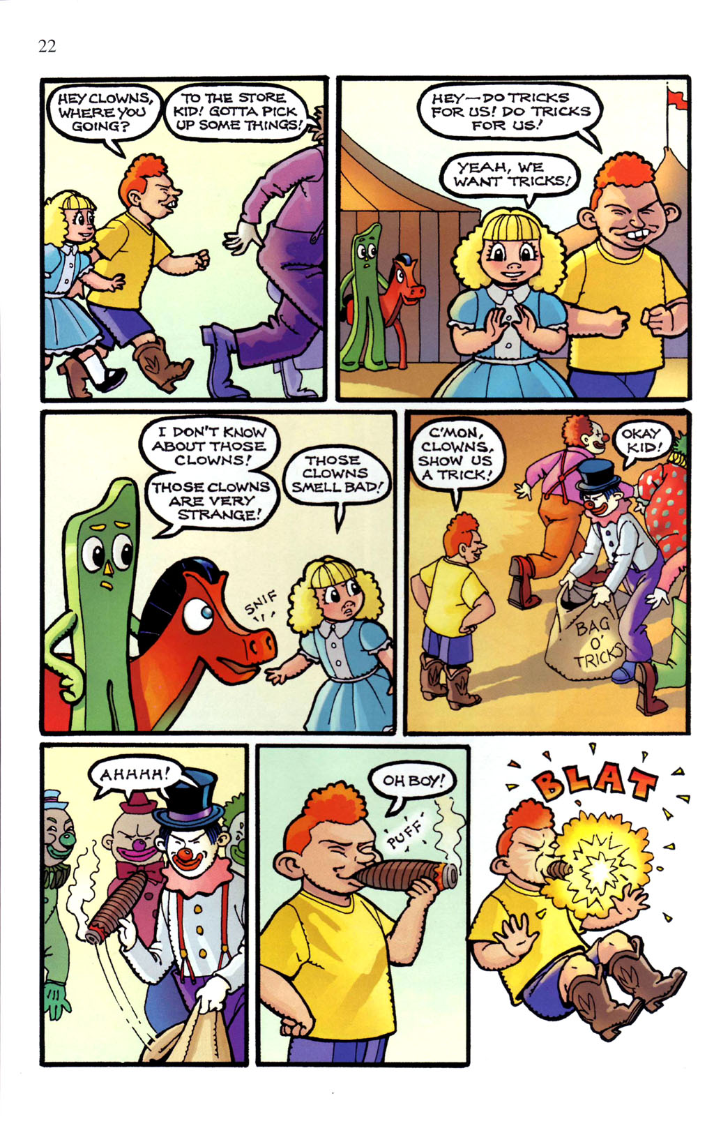 Read online Gumby (2006) comic -  Issue #1 - 23