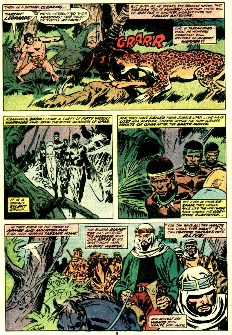 Read online Tarzan (1977) comic -  Issue #4 - 5
