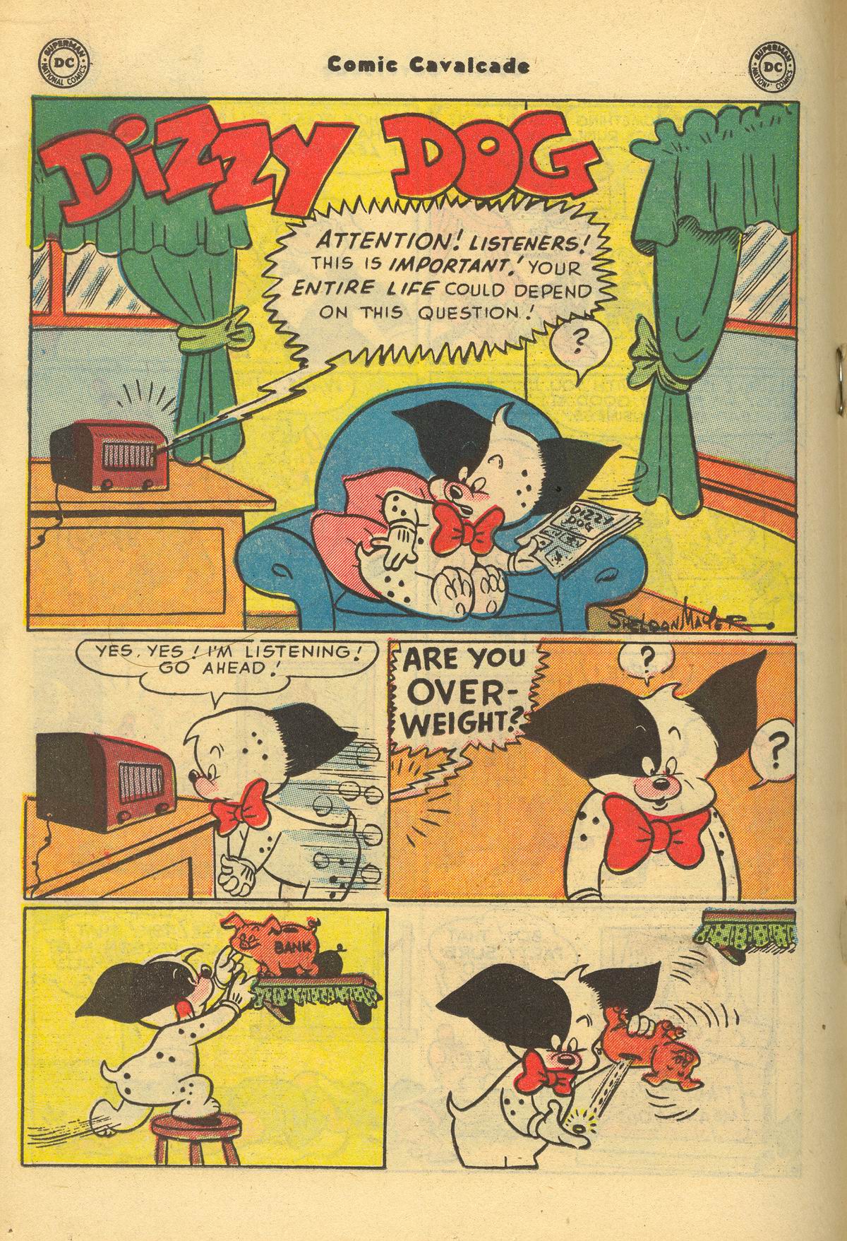 Read online Comic Cavalcade comic -  Issue #52 - 34
