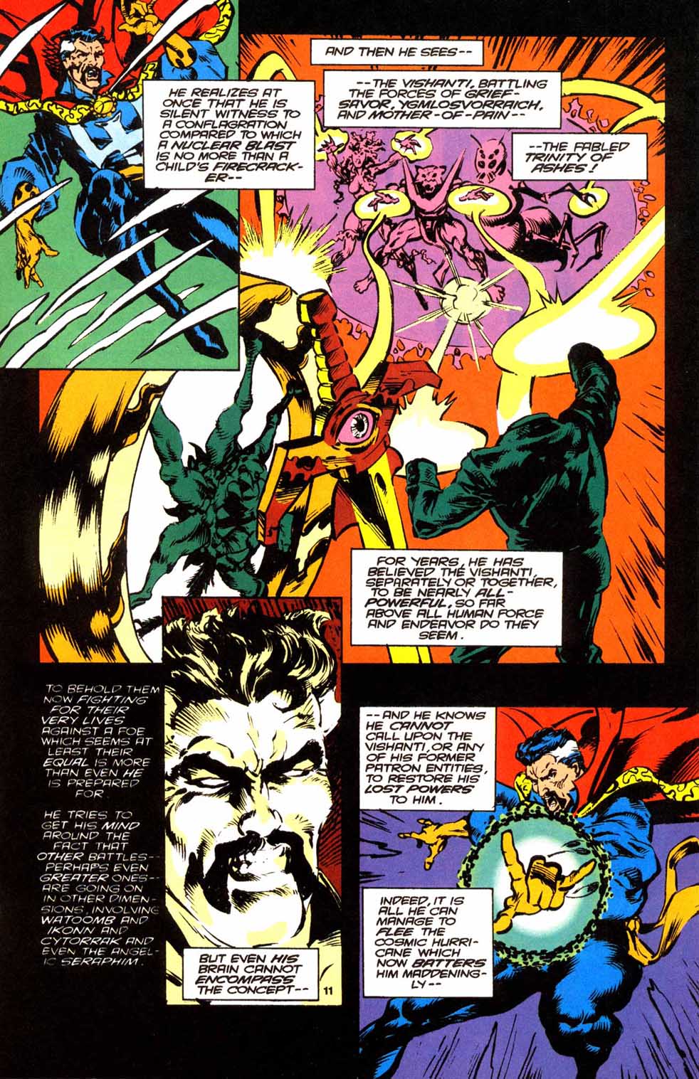 Read online Doctor Strange: Sorcerer Supreme comic -  Issue #54 - 6