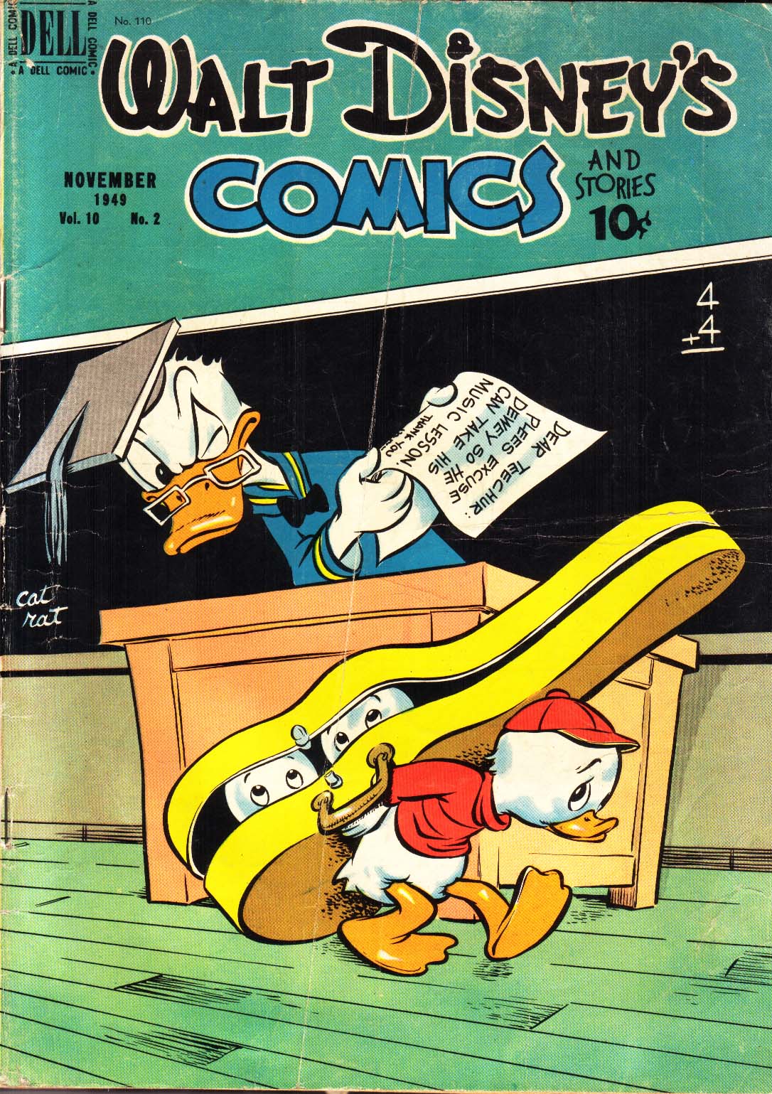 Read online Walt Disney's Comics and Stories comic -  Issue #110 - 1