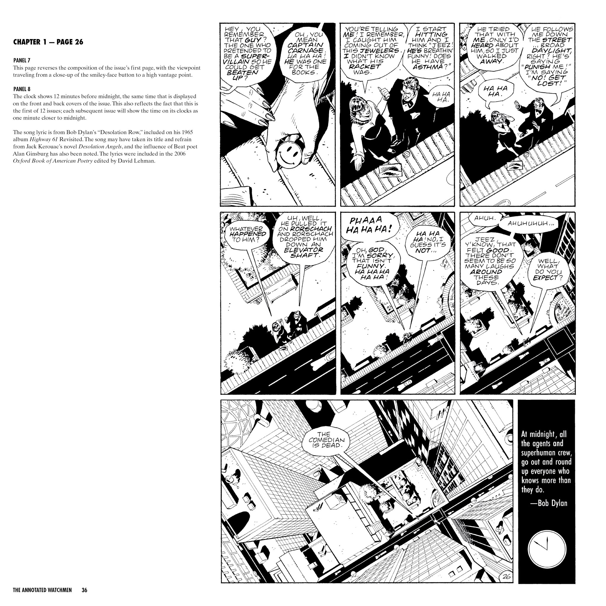 Read online Watchmen: The Annotated Edition comic -  Issue # TPB - 36