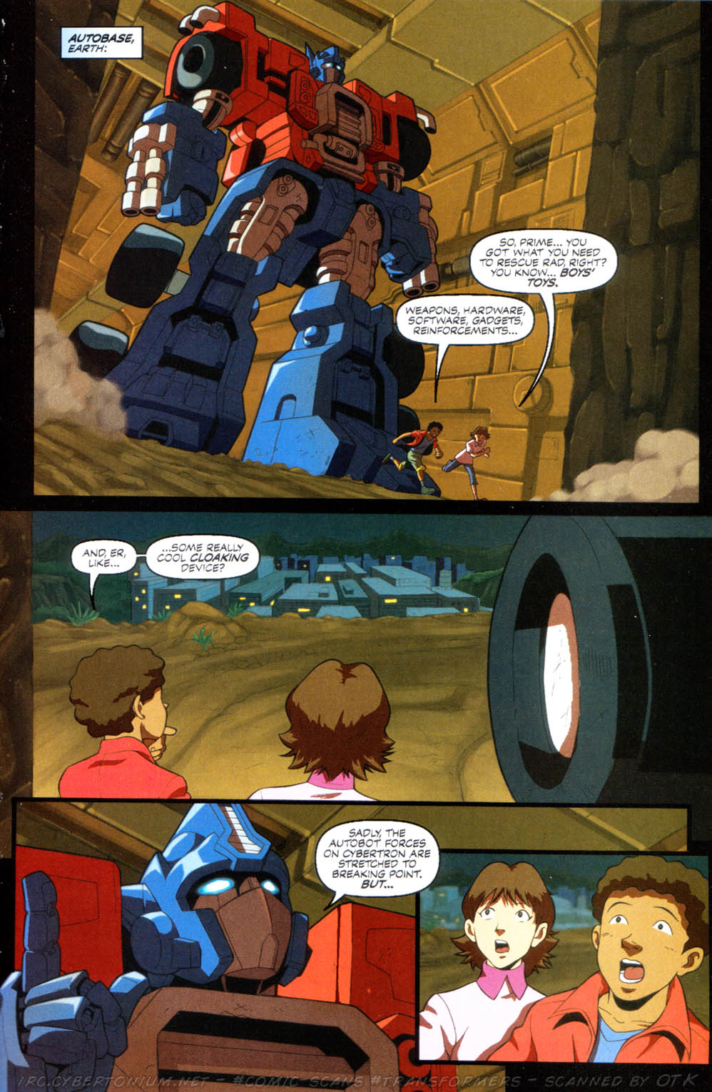 Read online Transformers Armada comic -  Issue #10 - 21