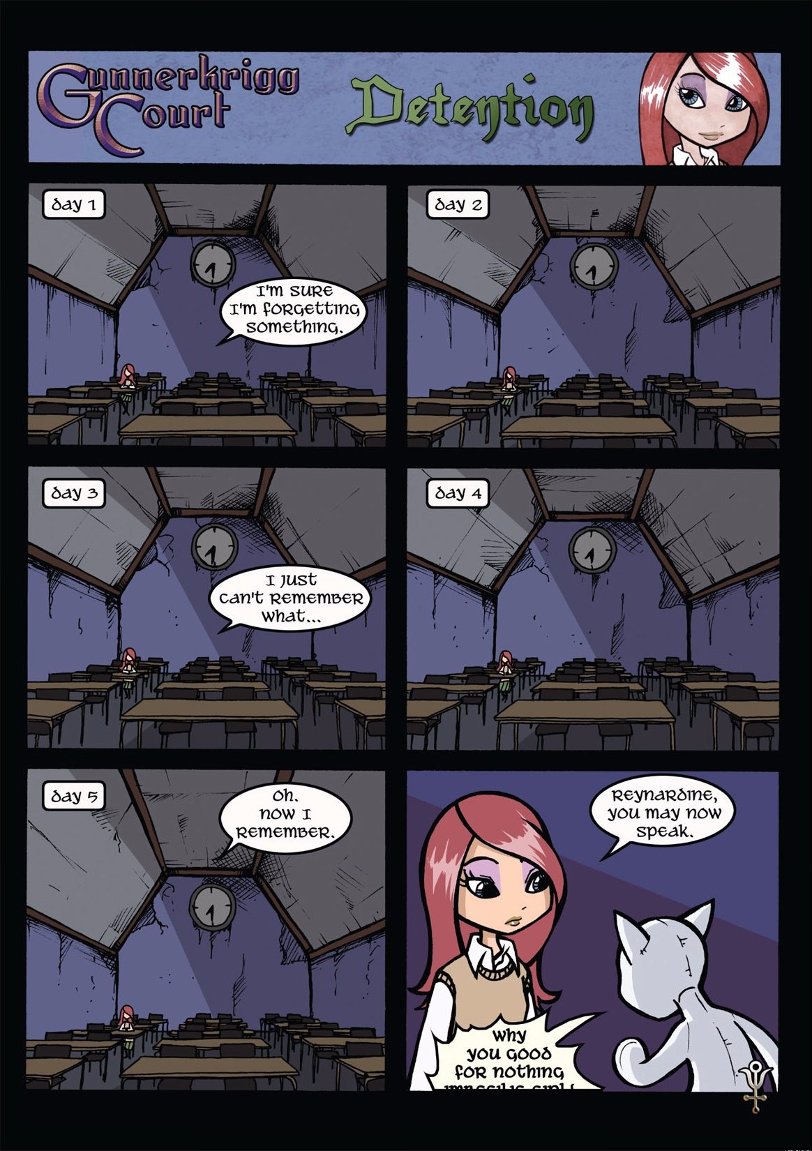 Read online Gunnerkrigg Court comic -  Issue # TPB 1 (Part 2) - 90