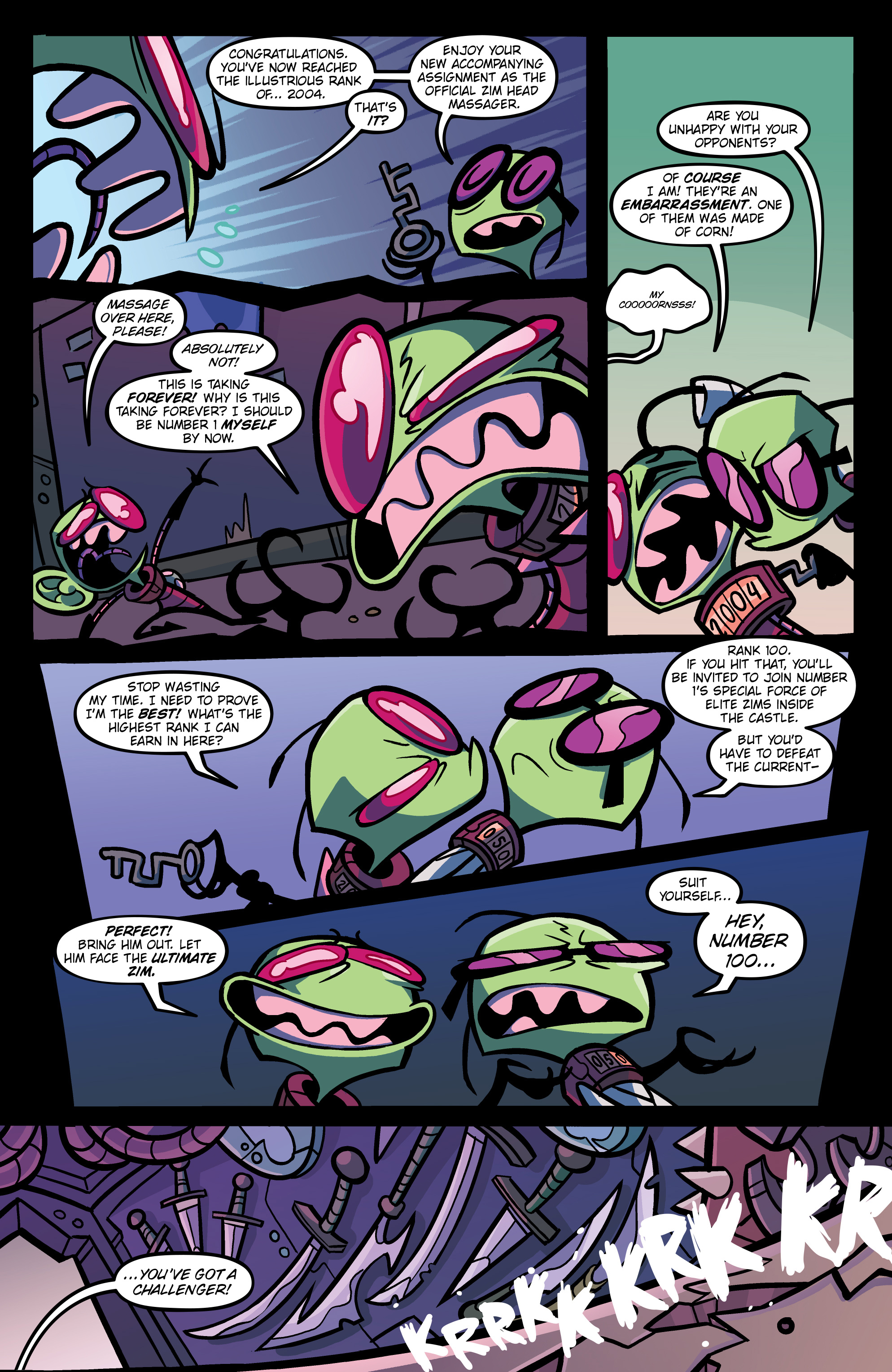 Read online Invader Zim comic -  Issue #47 - 22