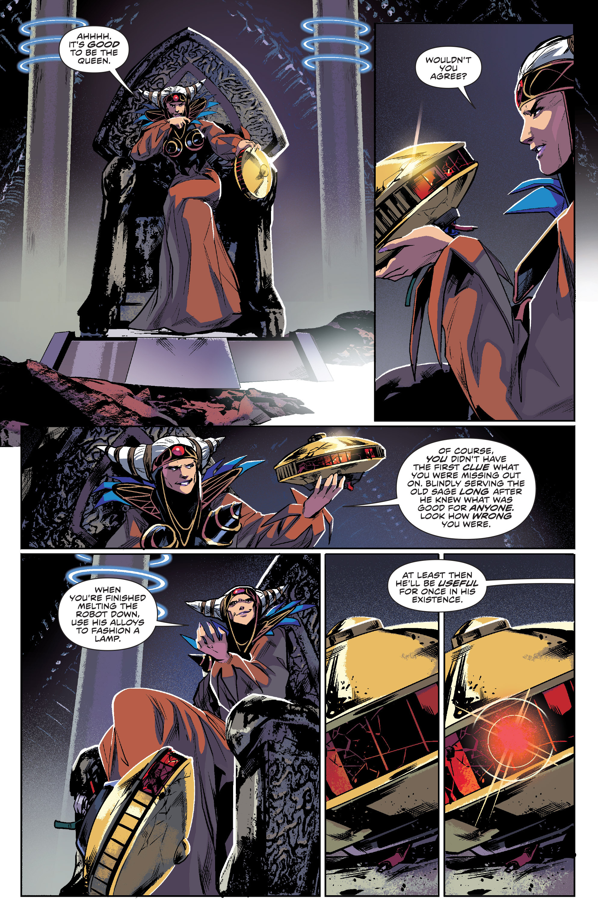 Read online Mighty Morphin Power Rangers comic -  Issue #7 - 7