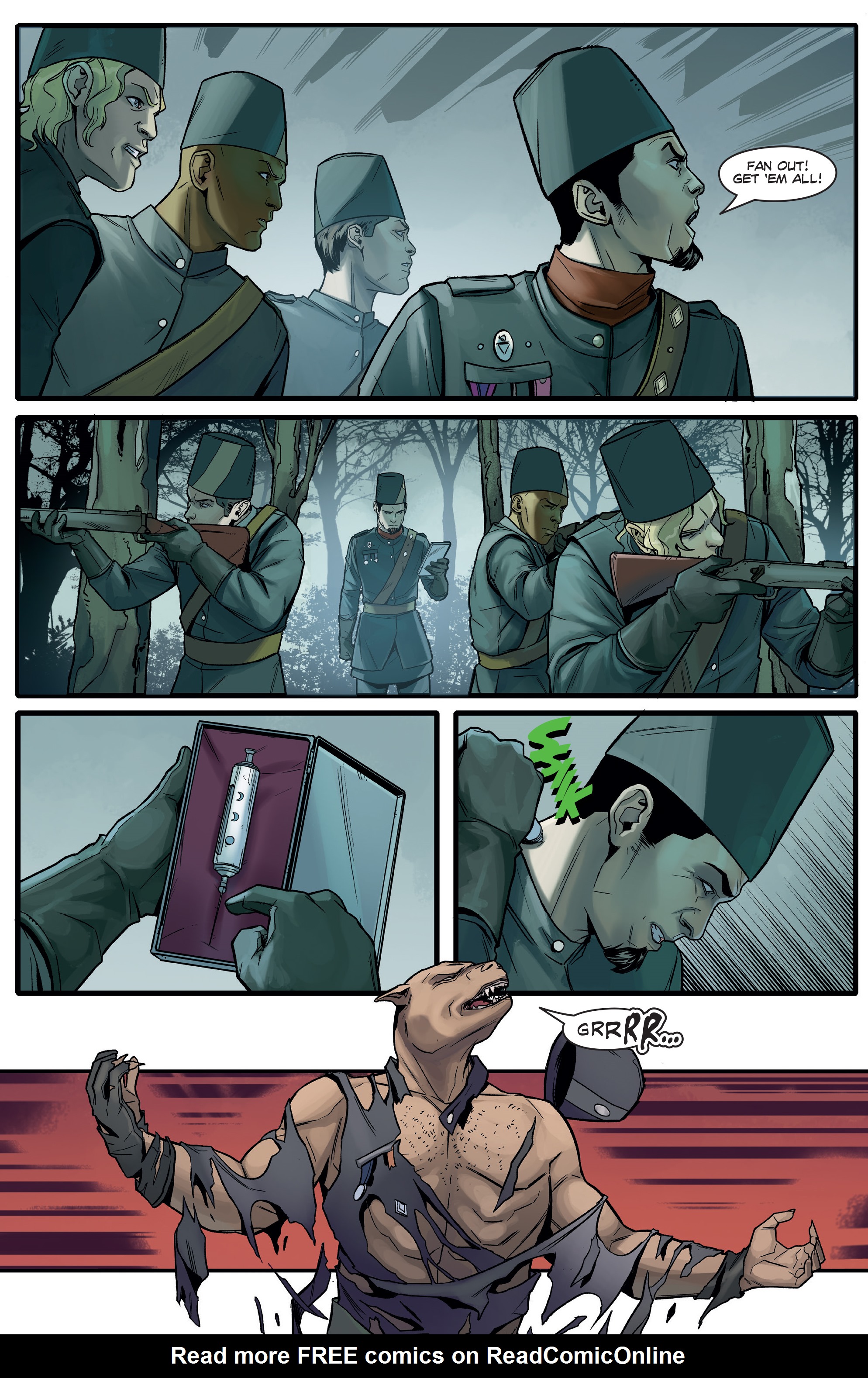 Read online Carnival Row: Sparrowhawk comic -  Issue # Full - 14