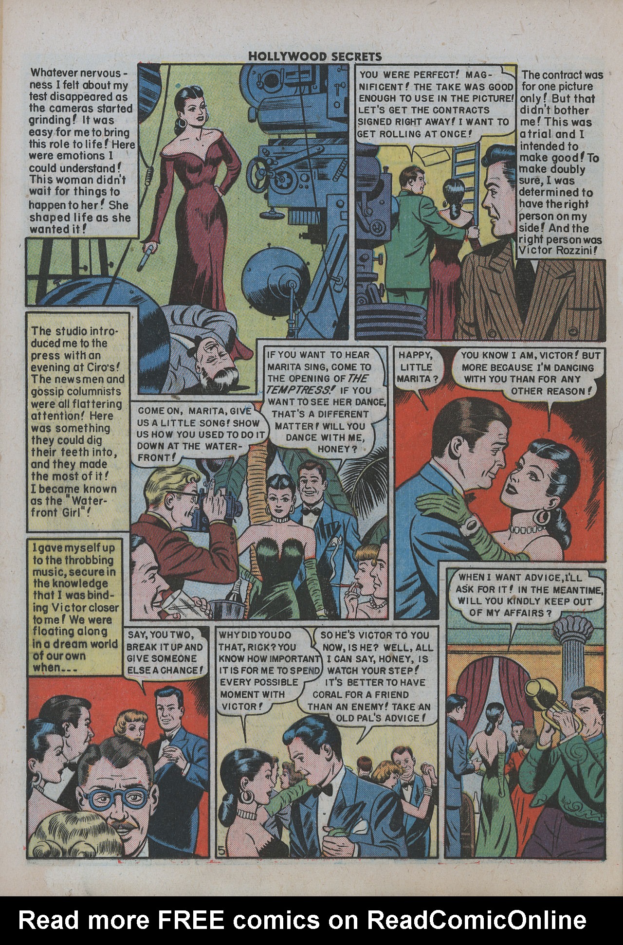Read online Hollywood Secrets comic -  Issue #6 - 31