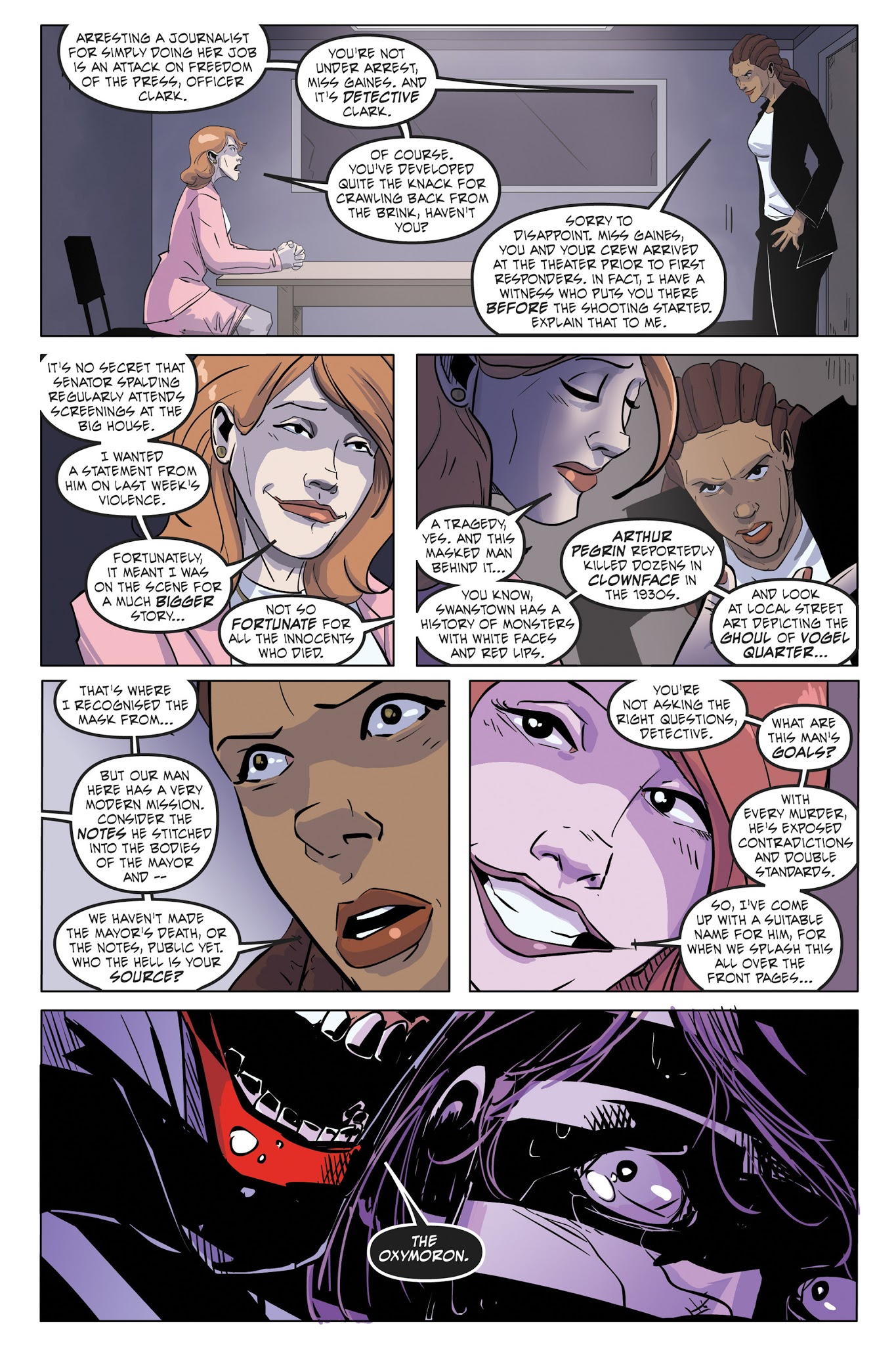 Read online Oxymoron: The Loveliest Nightmare comic -  Issue #2 - 12