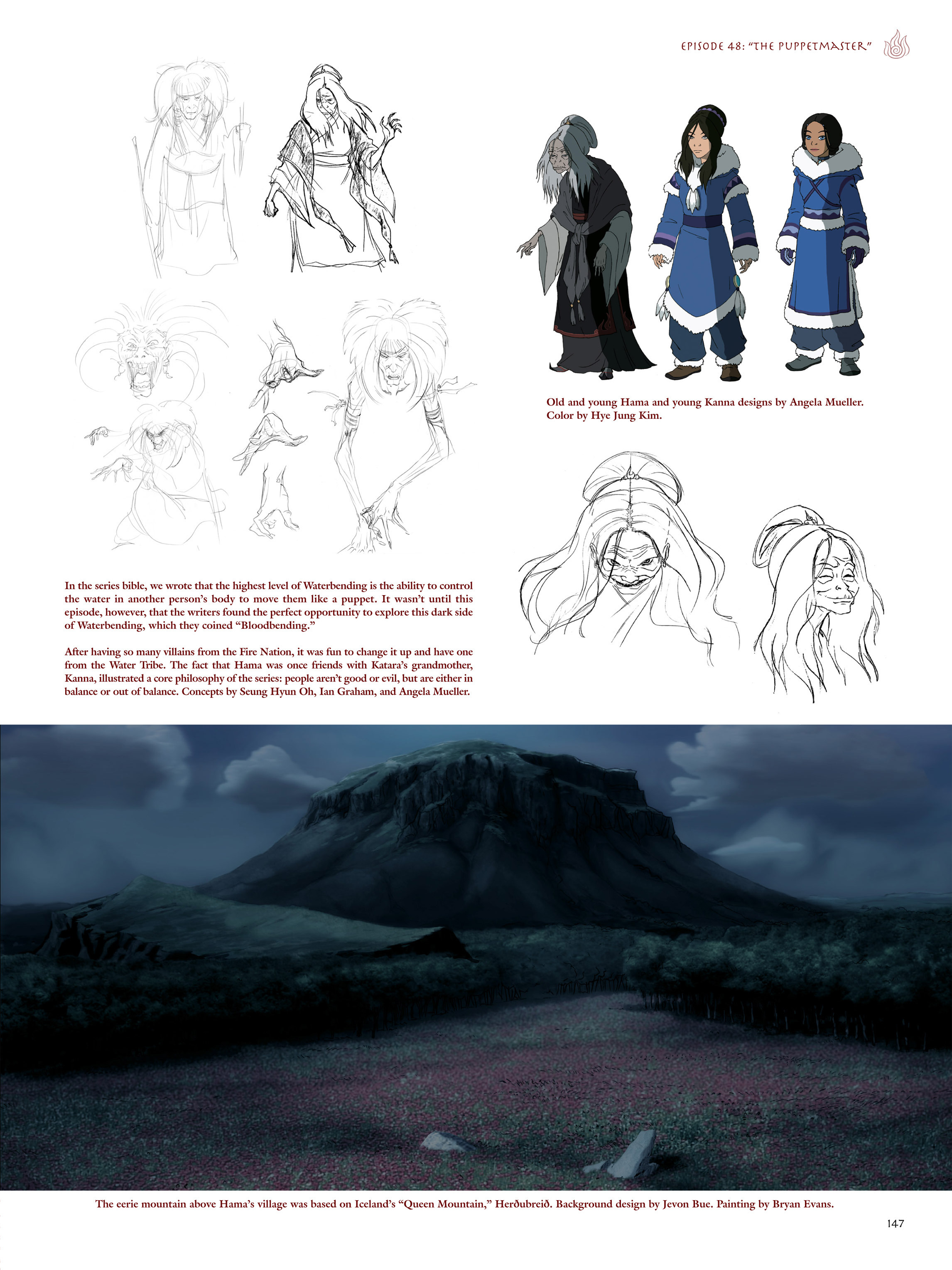 Read online Avatar: The Last Airbender - The Art of the Animated Series comic -  Issue # TPB (Part 2) - 44