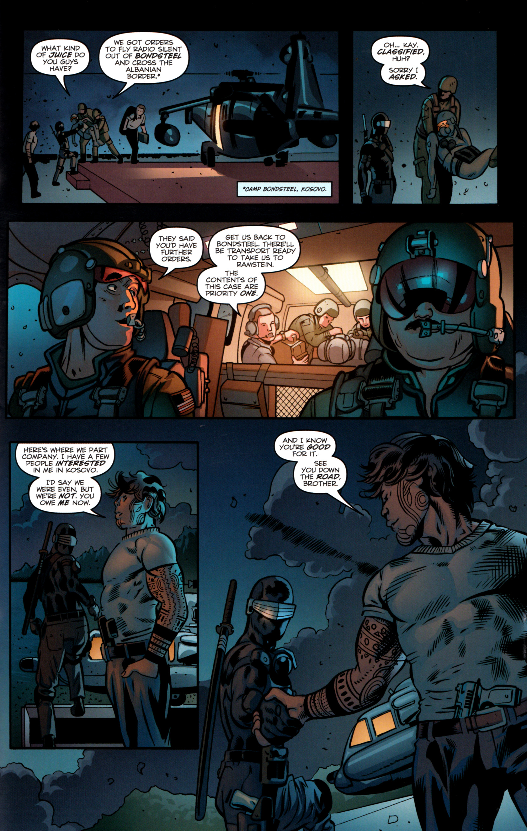 Read online G.I. Joe: Snake Eyes comic -  Issue #8 - 24
