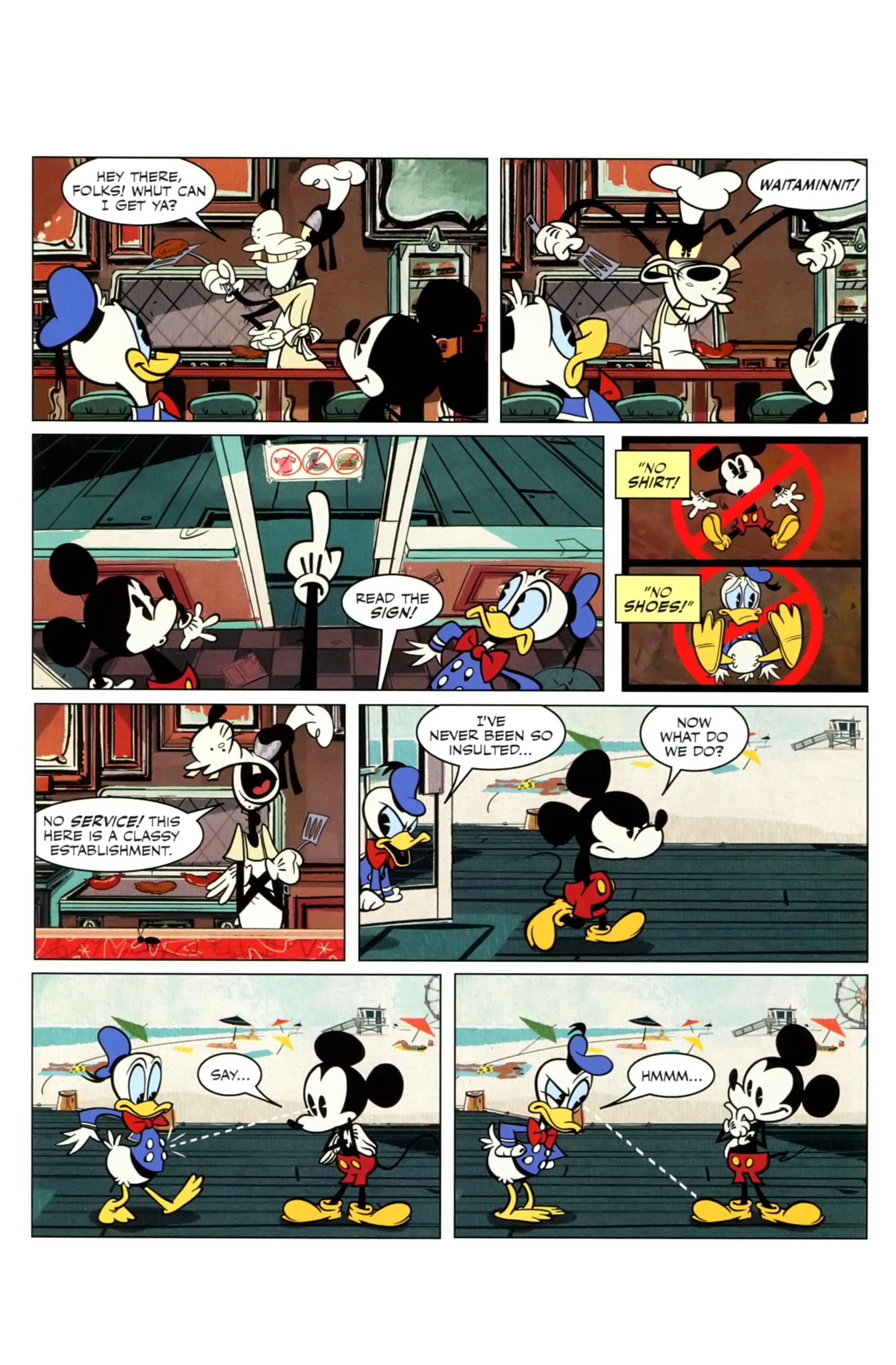 Read online Mickey Mouse Shorts: Season One comic -  Issue #4 - 4