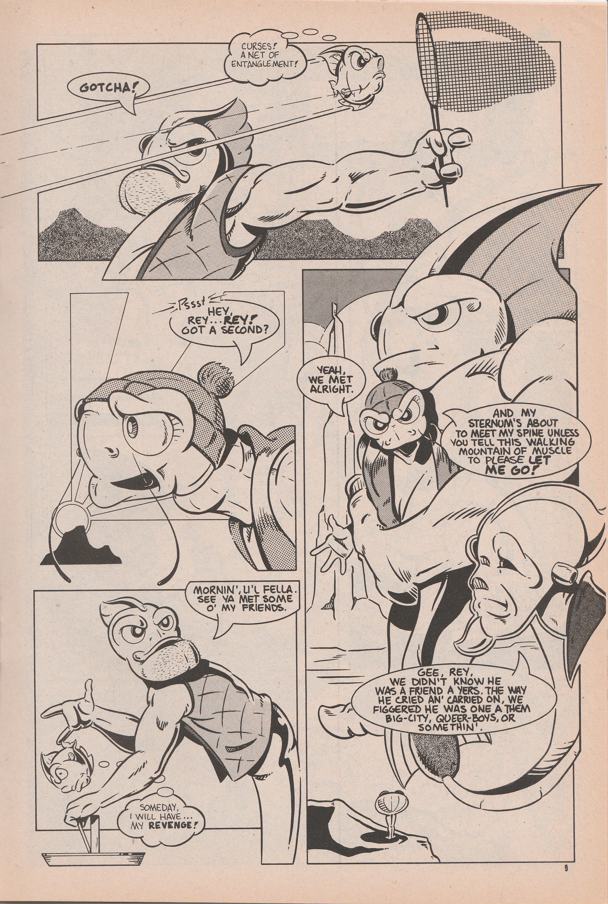 Read online The Fish Police comic -  Issue #11 - 11