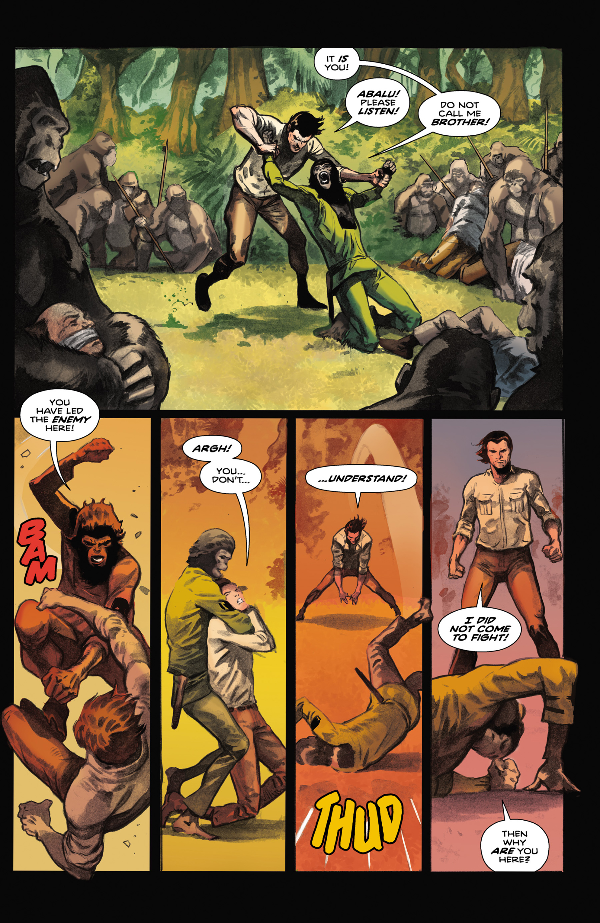 Read online Tarzan On the Planet of the Apes comic -  Issue #2 - 19