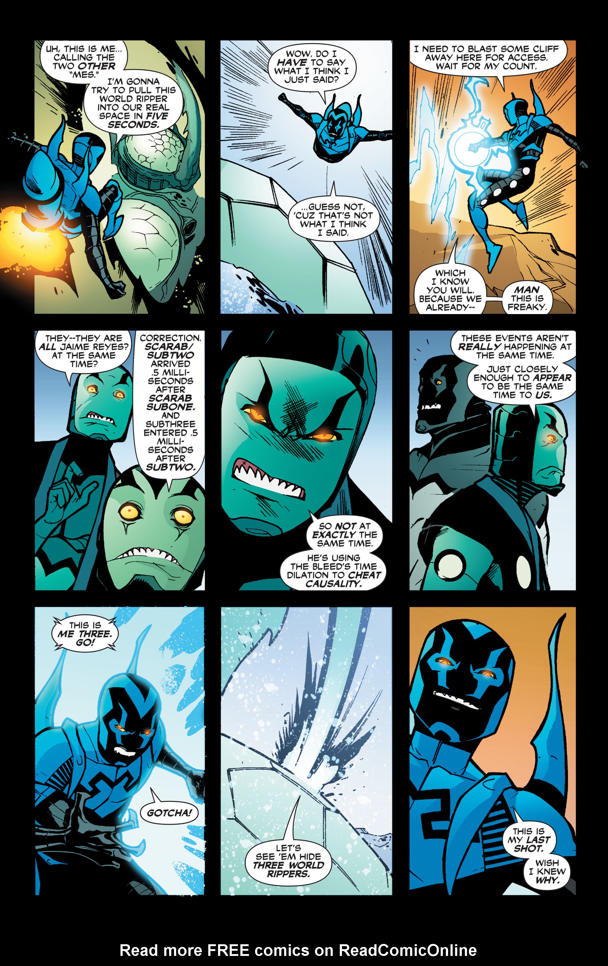 Read online Blue Beetle (2006) comic -  Issue #23 - 13
