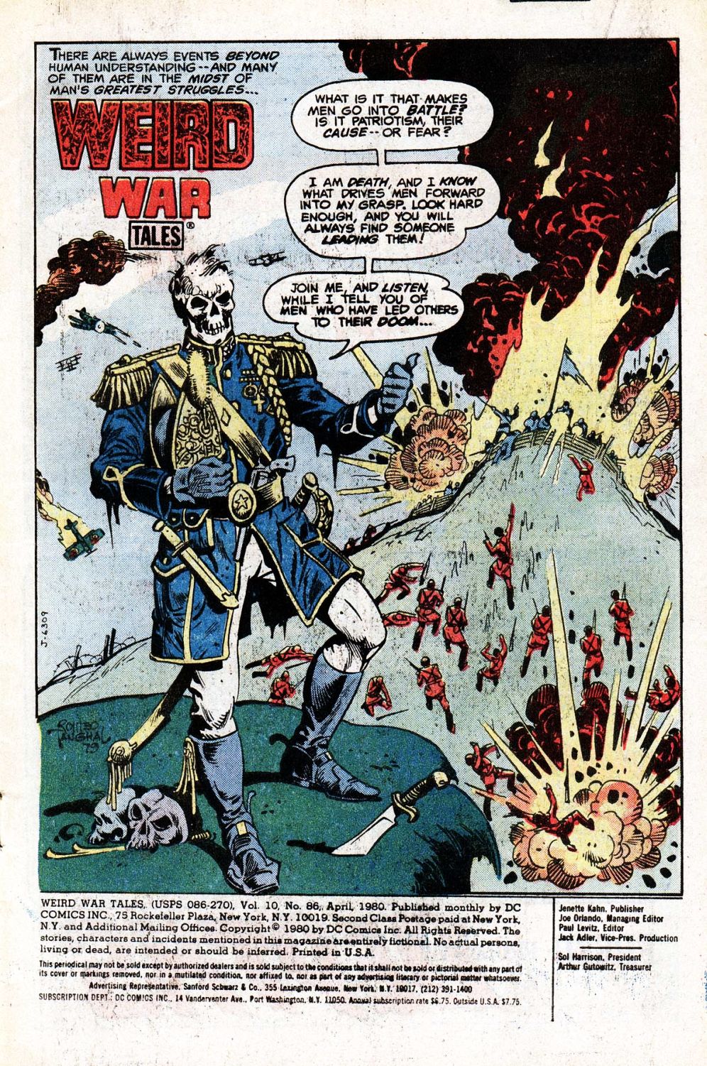 Read online Weird War Tales (1971) comic -  Issue #86 - 3