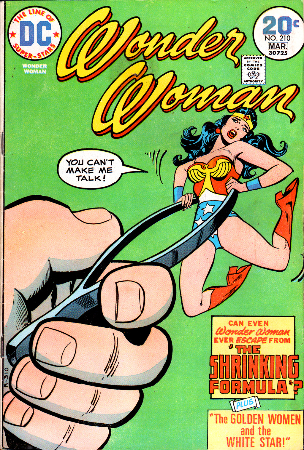 Read online Wonder Woman (1942) comic -  Issue #210 - 1