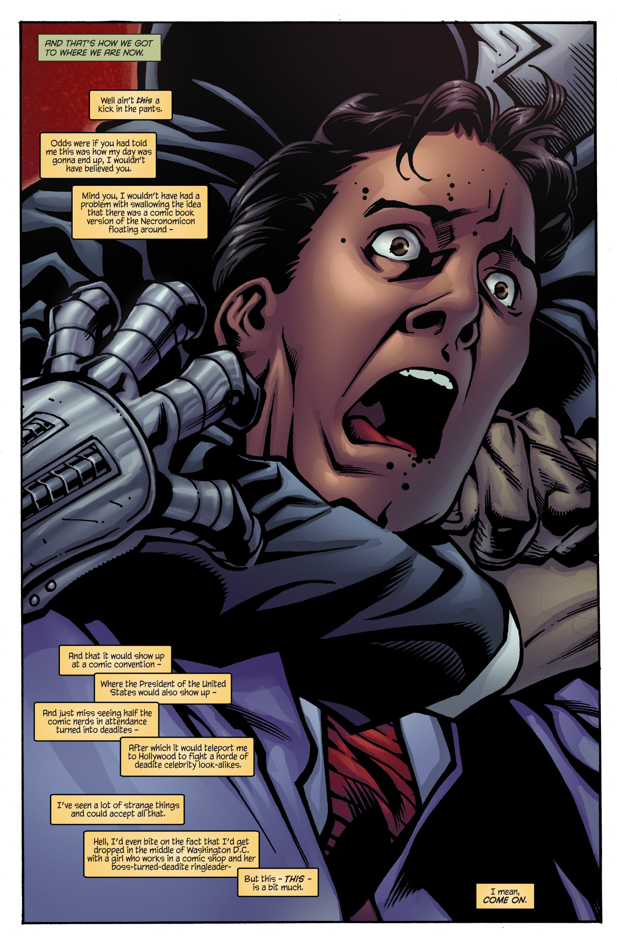 Read online Army of Darkness: Ash Saves Obama comic -  Issue #4 - 5