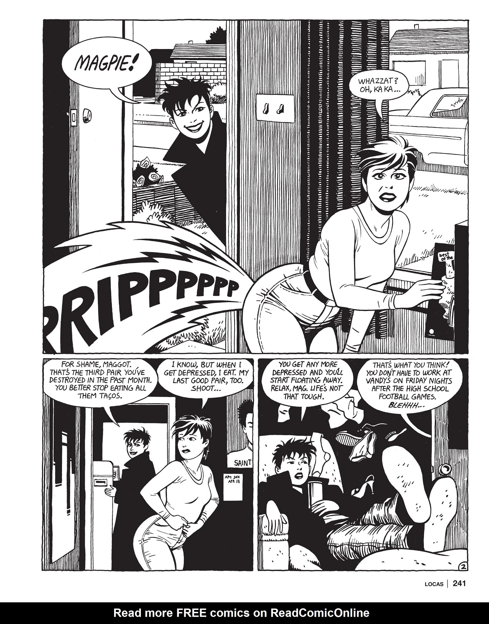 Read online Maggie the Mechanic: The Love & Rockets Library - Locas comic -  Issue # TPB (Part 3) - 52