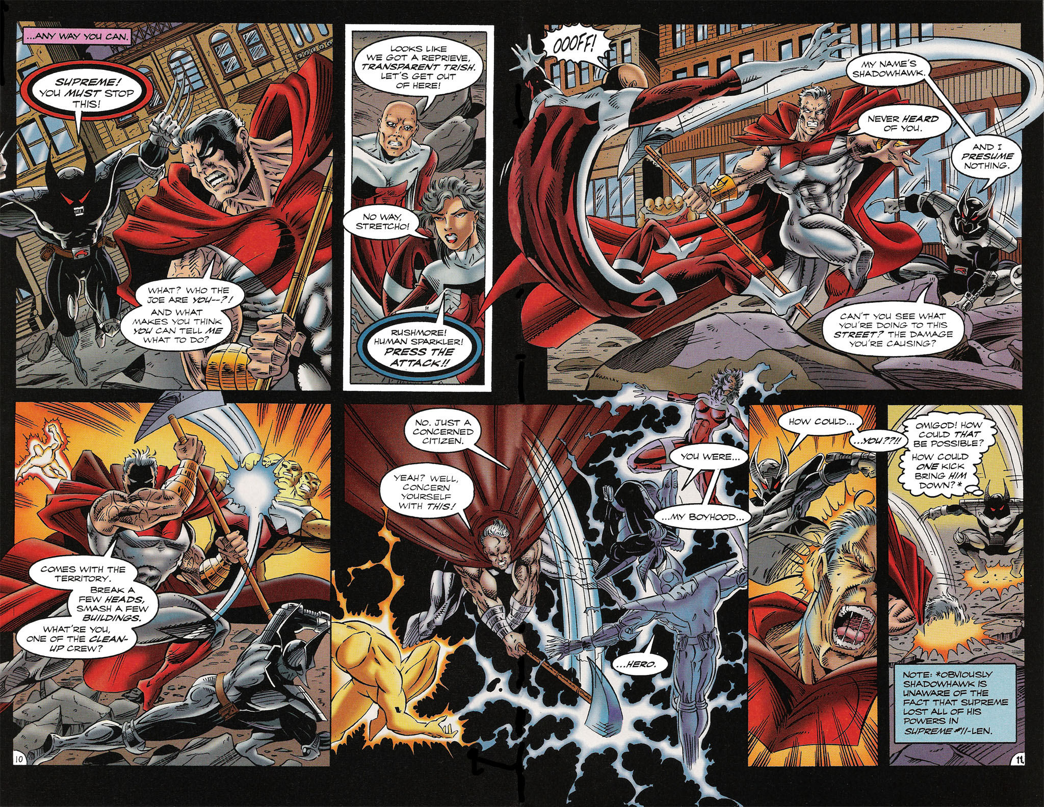 Read online ShadowHawk comic -  Issue #16 - 9