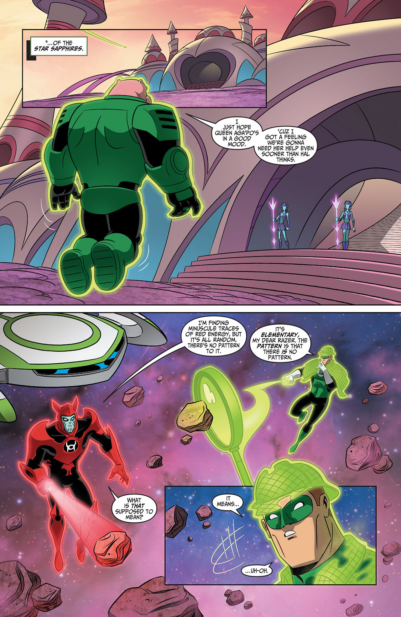 Read online Green Lantern: The Animated Series comic -  Issue #12 - 11