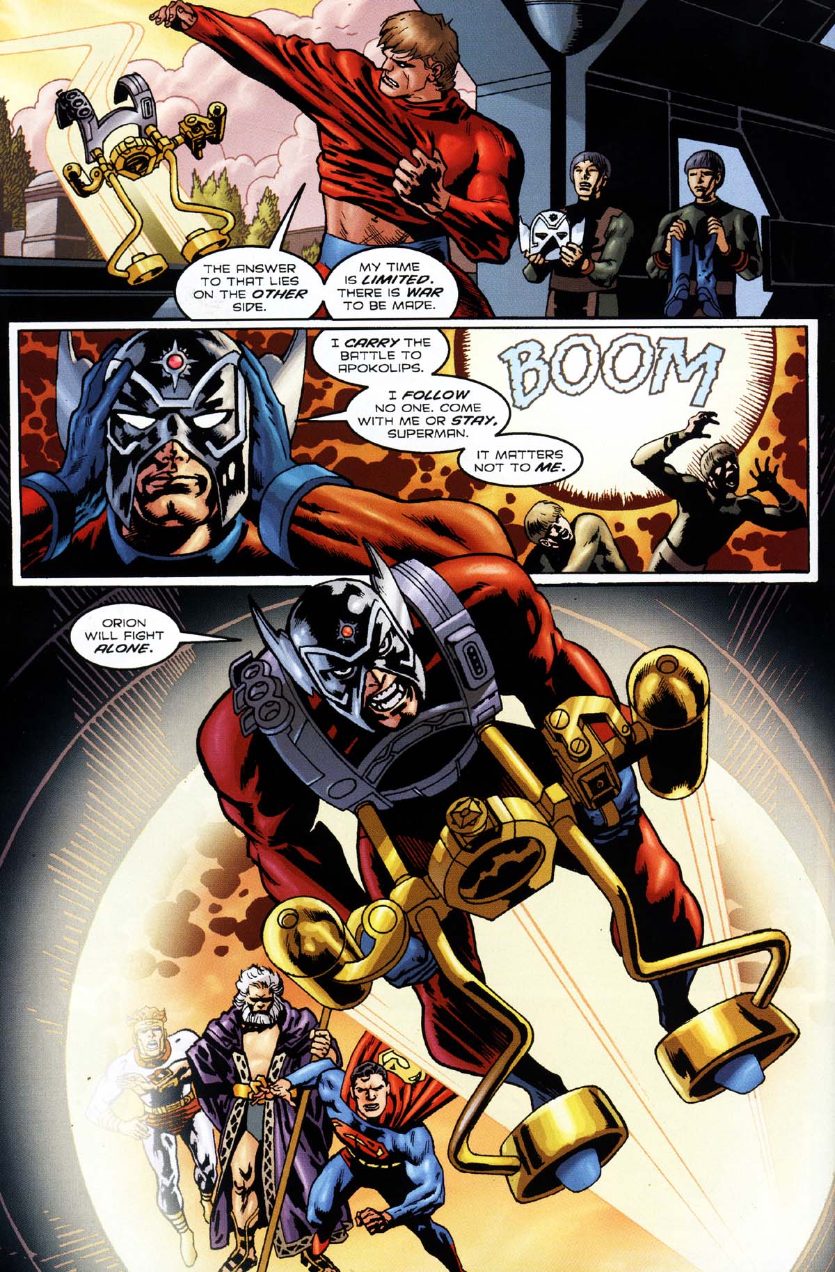 Read online Superman/Aliens 2: God War comic -  Issue #3 - 16