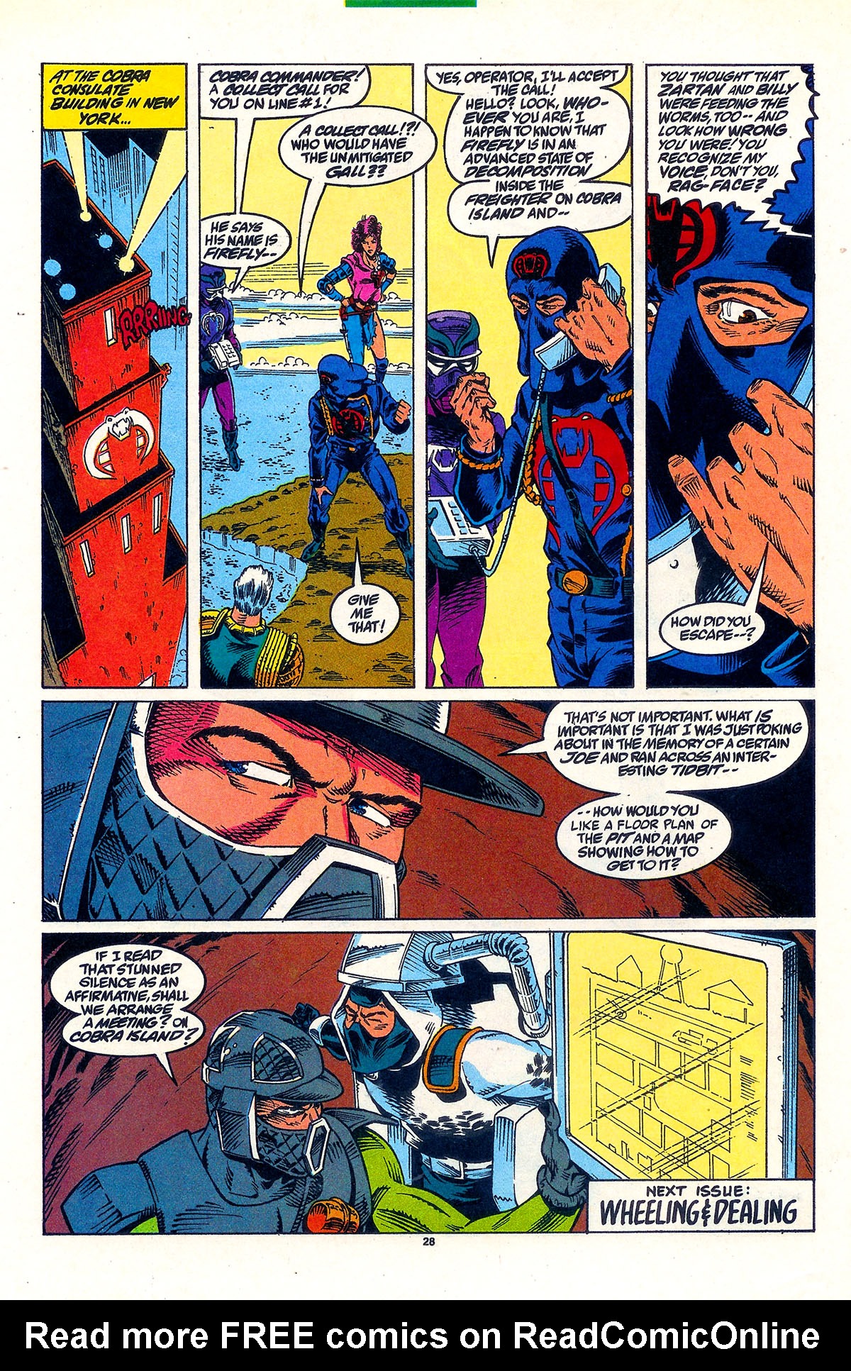 Read online G.I. Joe: A Real American Hero comic -  Issue #128 - 21