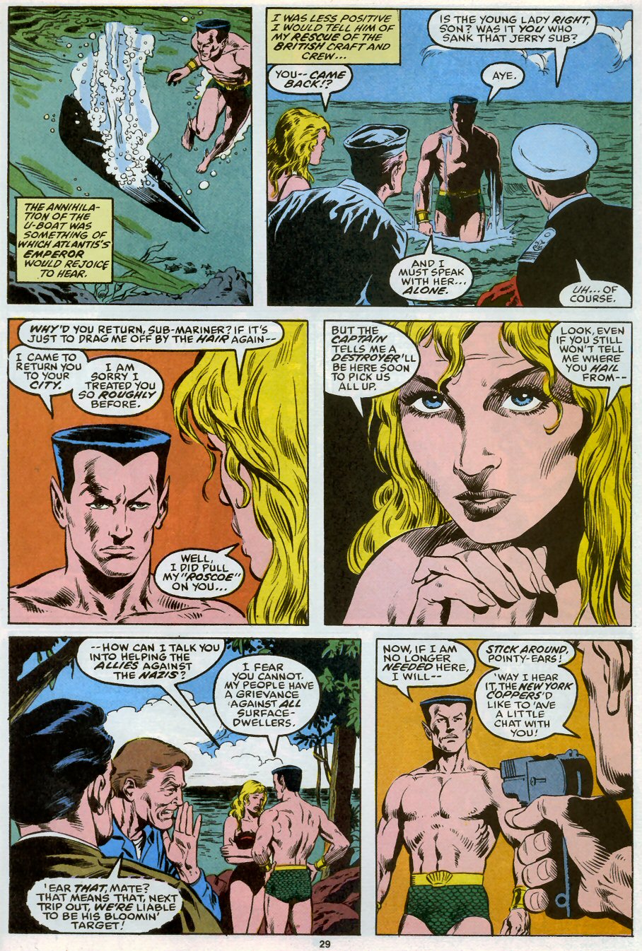 Read online Saga of the Sub-Mariner comic -  Issue #3 - 21