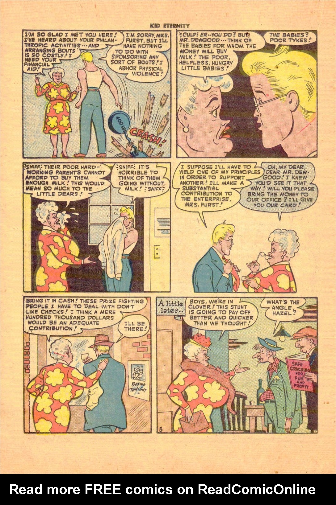 Read online Kid Eternity (1946) comic -  Issue #8 - 30