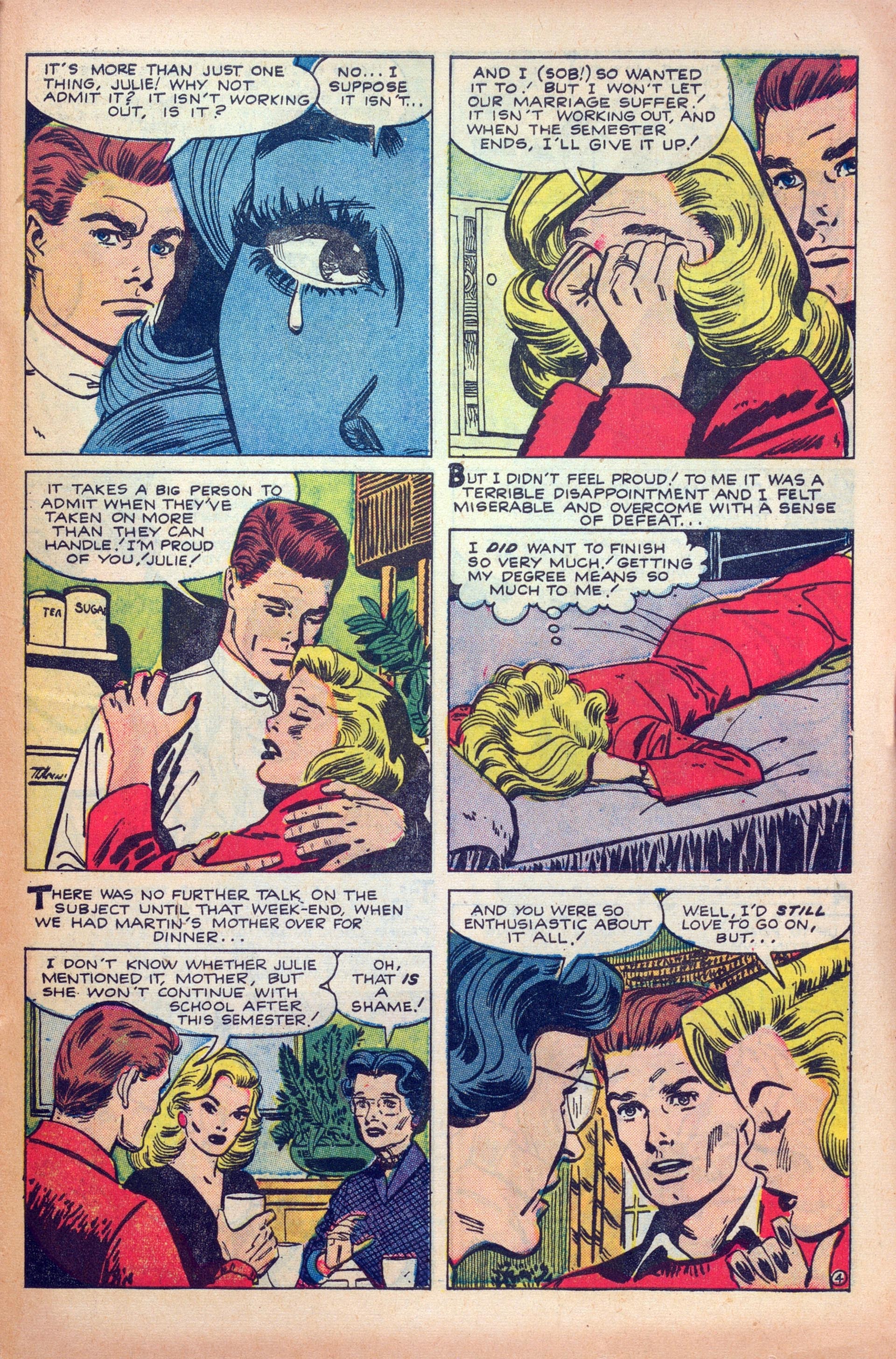 Read online Love Romances comic -  Issue #72 - 31