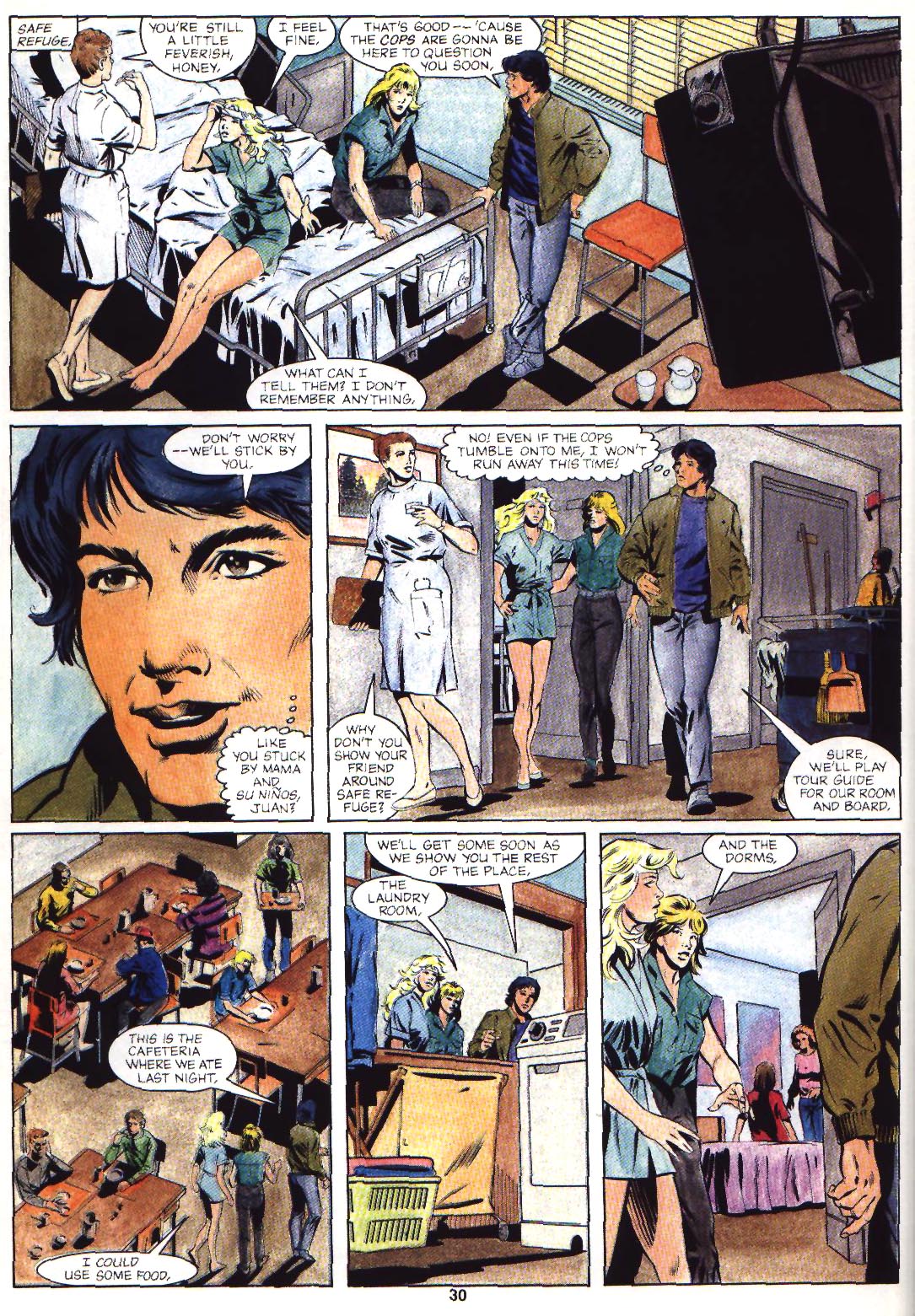 Marvel Graphic Novel: Cloak and Dagger and Power Pack: Shelter From The Storm issue TPB - Page 31