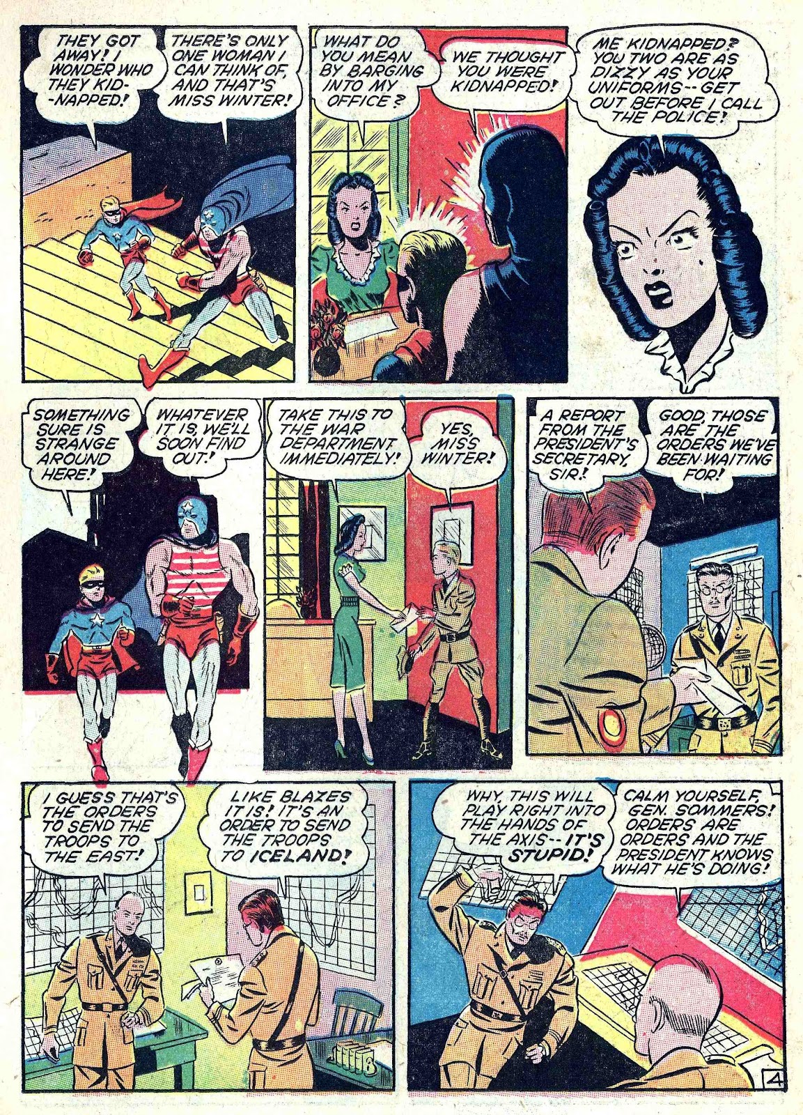 Captain Aero Comics issue 5 - Page 21