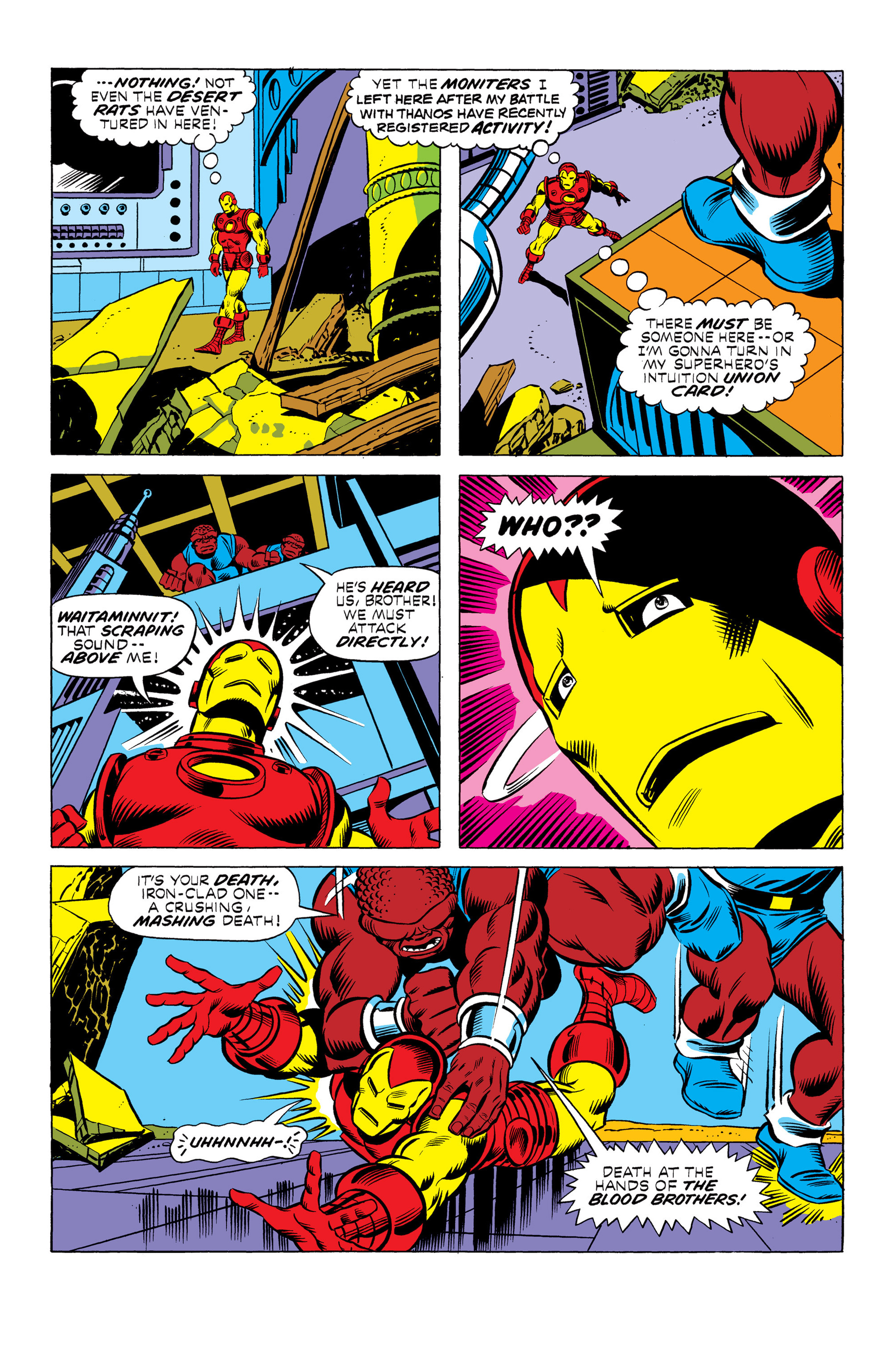 Read online Captain Marvel by Jim Starlin comic -  Issue # TPB (Part 1) - 135
