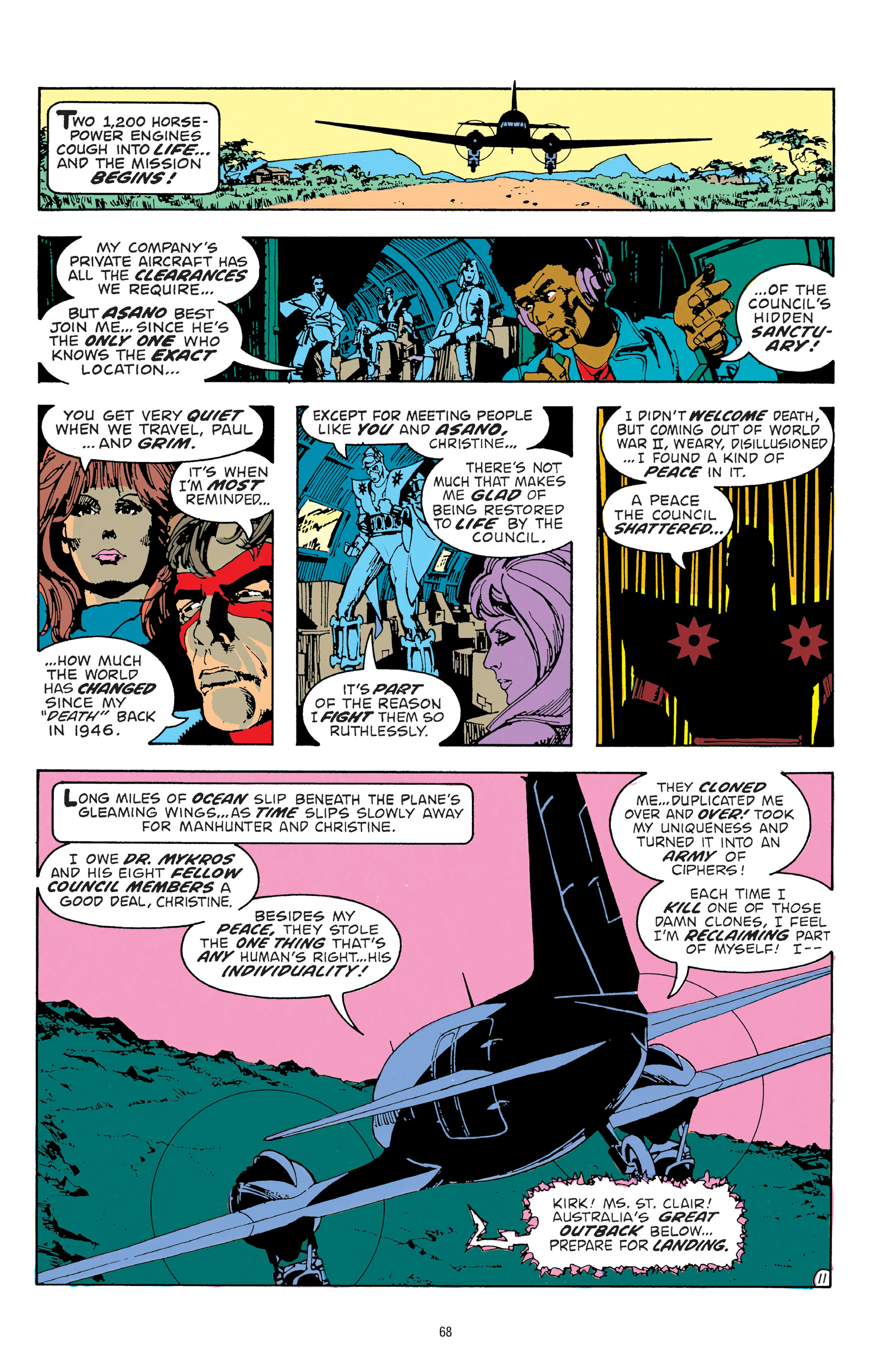 Read online Manhunter by Archie Goodwin and Walter Simonson Deluxe Edition comic -  Issue # TPB - 68