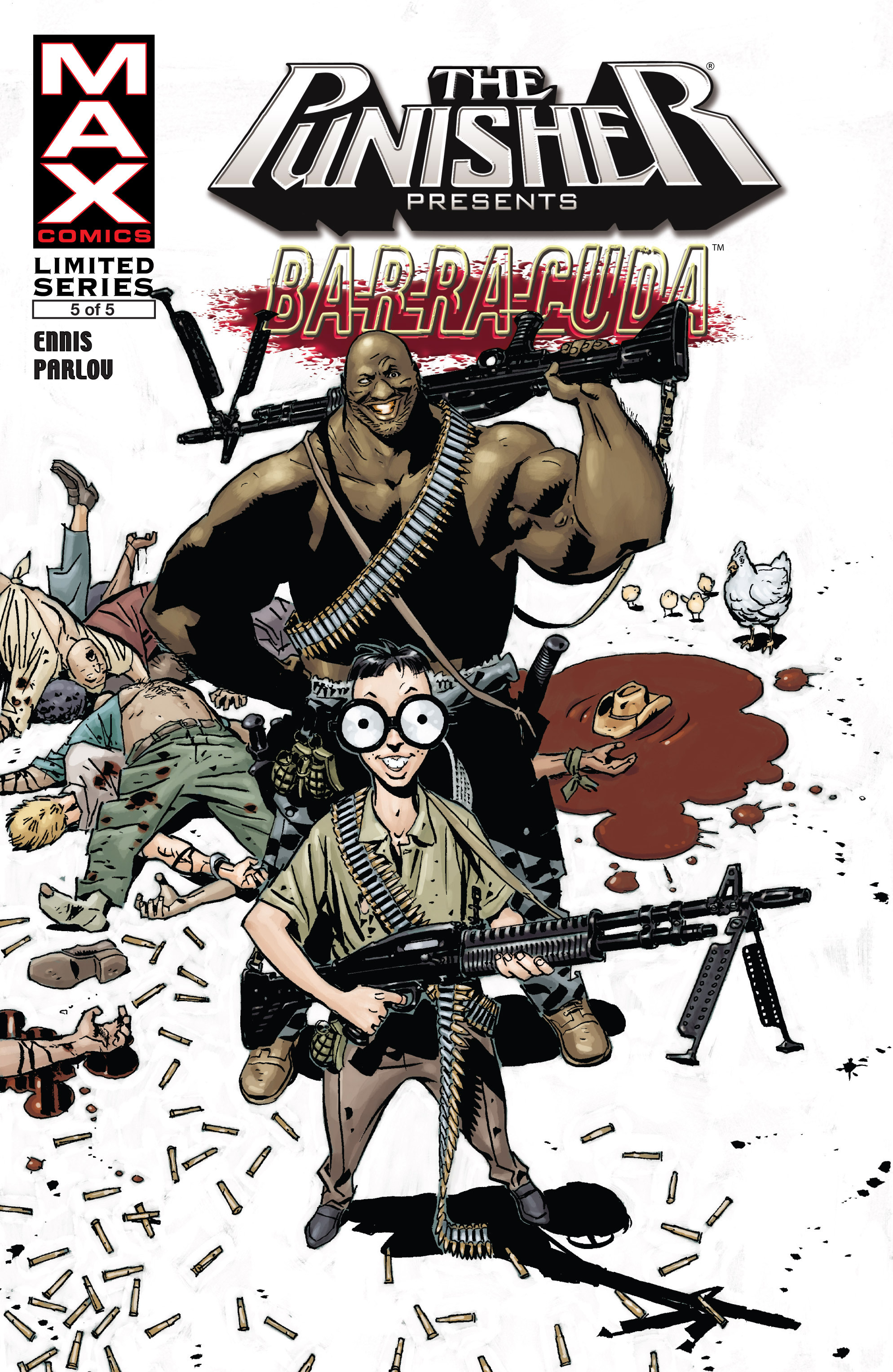 Read online Punisher MAX Presents: Barracuda comic -  Issue #5 - 1