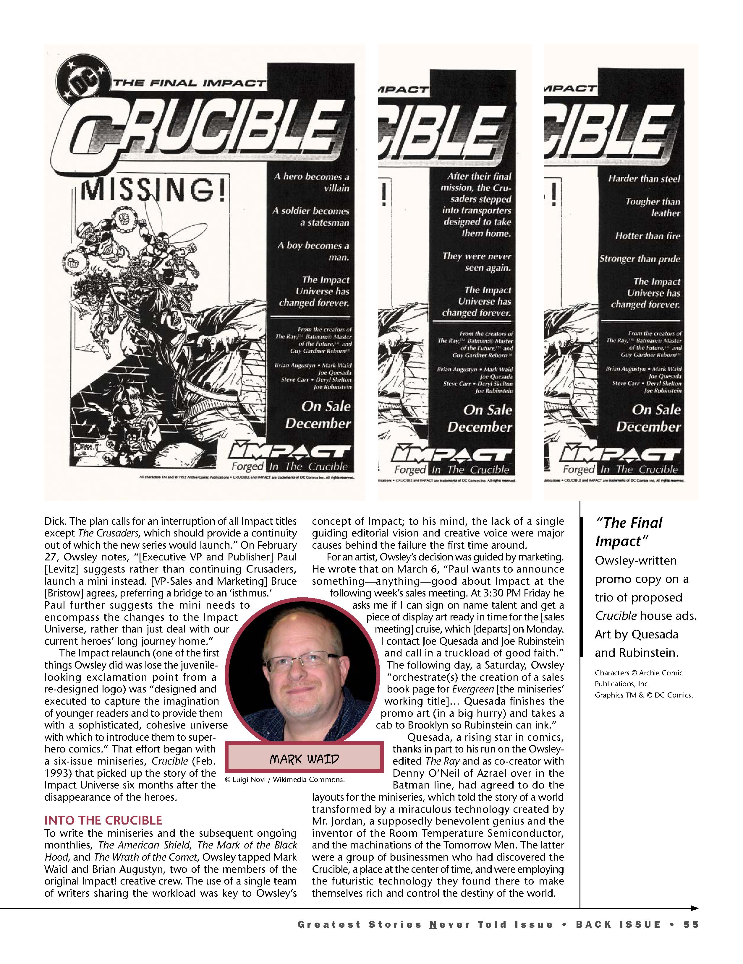 Read online Back Issue comic -  Issue #118 - 57