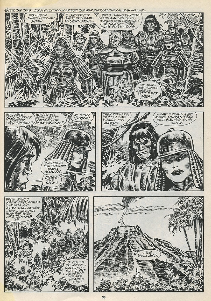 Read online The Savage Sword Of Conan comic -  Issue #194 - 41