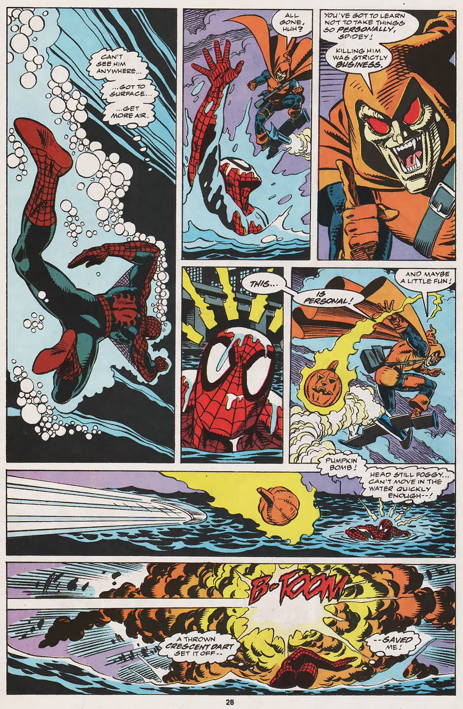 Read online Web of Spider-Man (1985) comic -  Issue #93 - 22