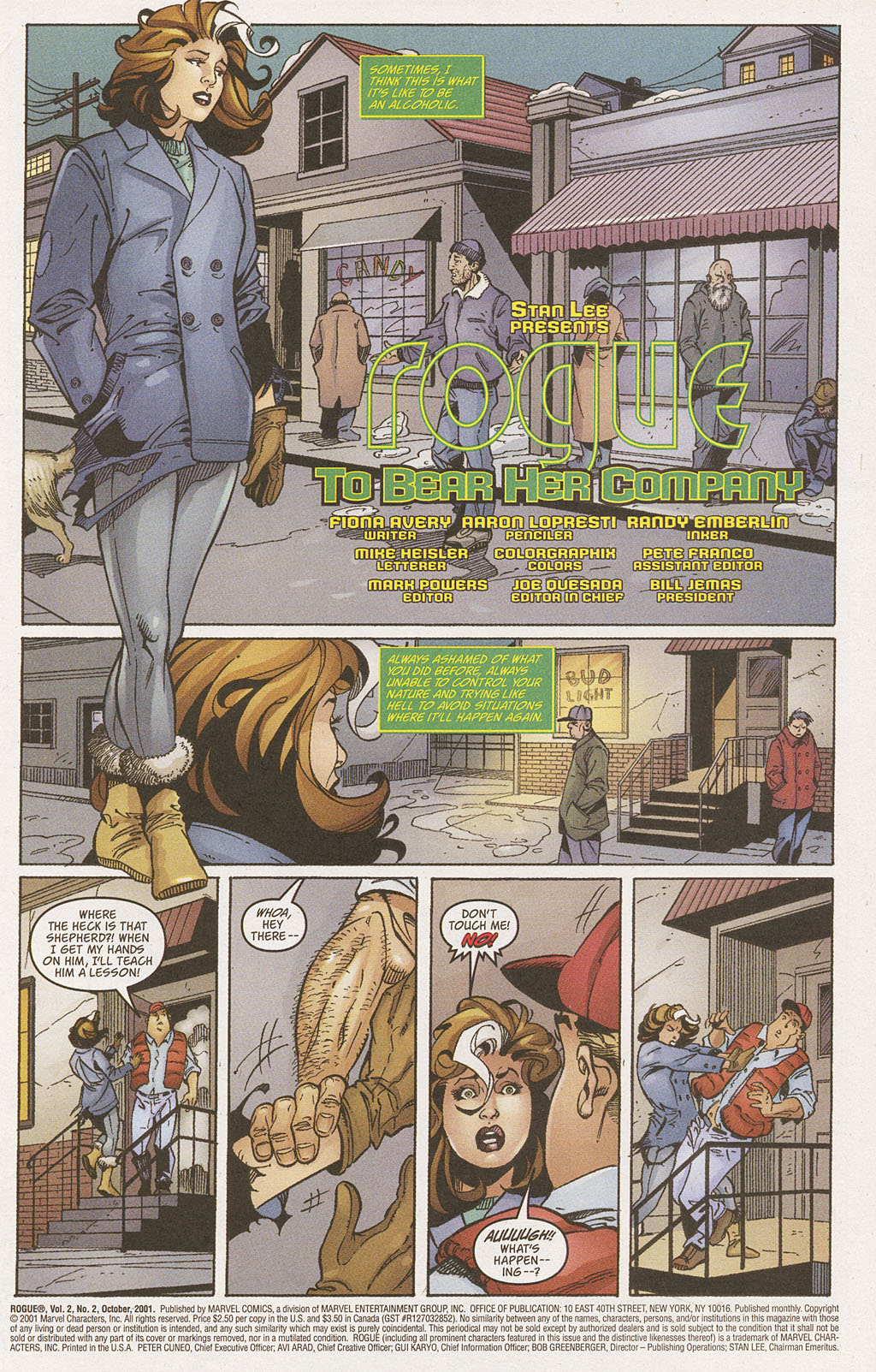 Read online Rogue comic -  Issue #2 - 2