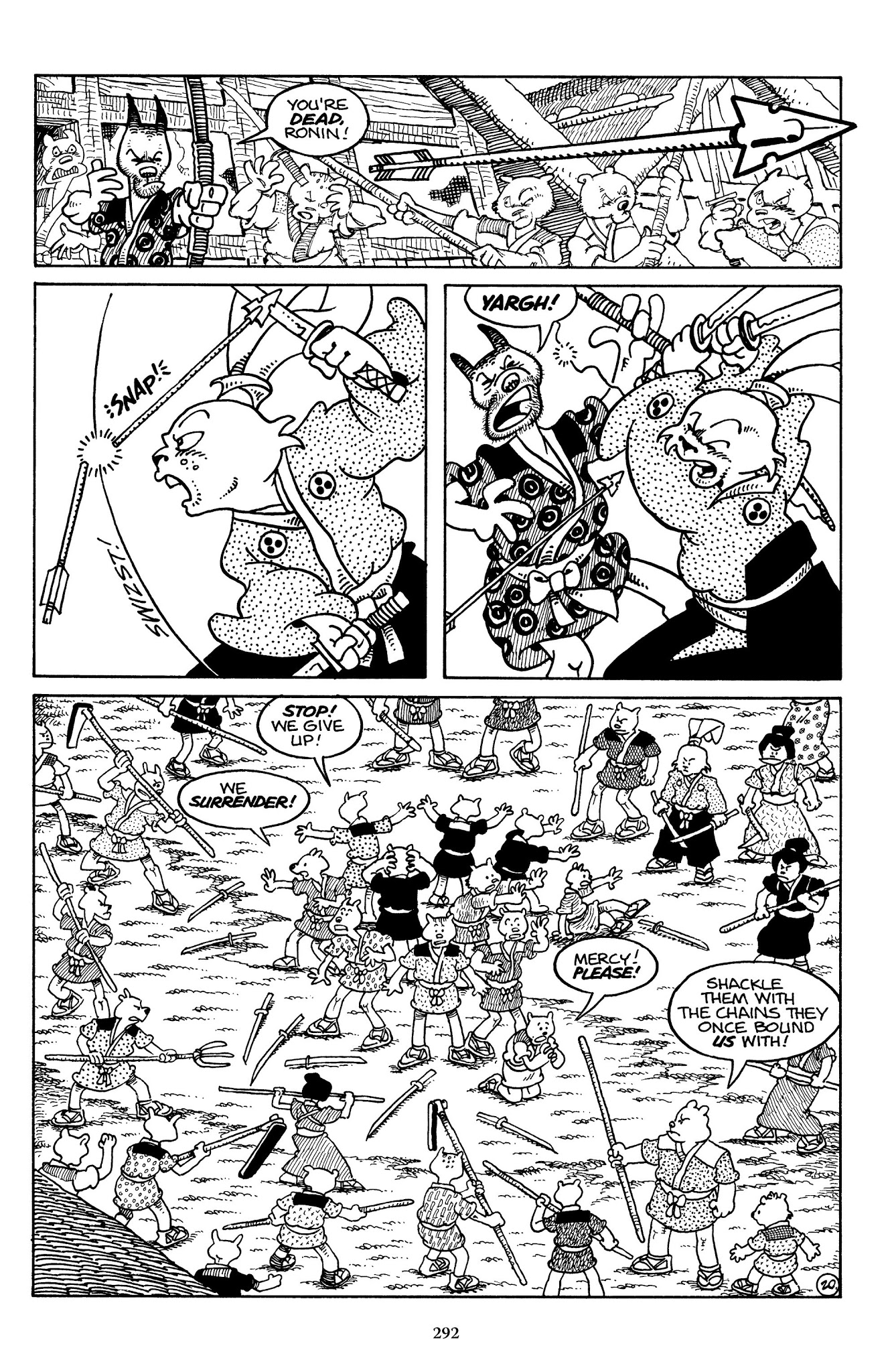 Read online The Usagi Yojimbo Saga comic -  Issue # TPB 1 - 287