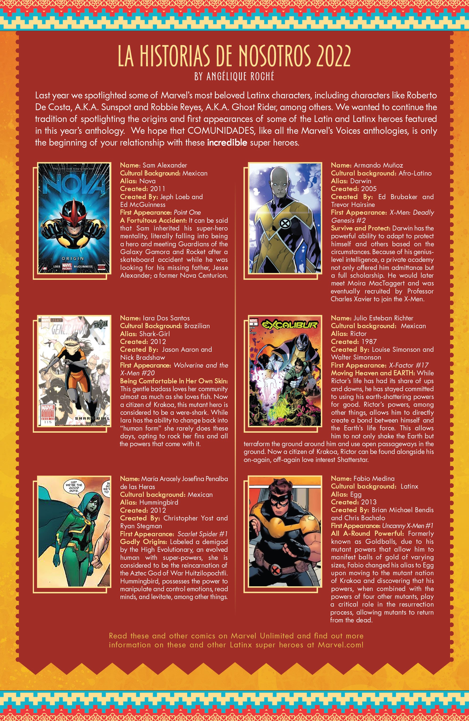 Read online Marvel's Voices: Community (Comunidades) comic -  Issue # Full - 45