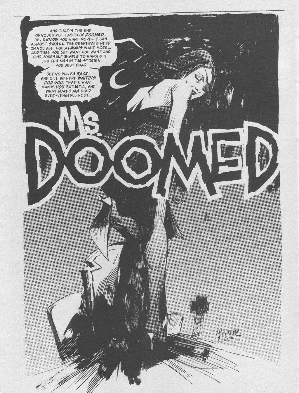 Read online Doomed (2005) comic -  Issue #1 - 74