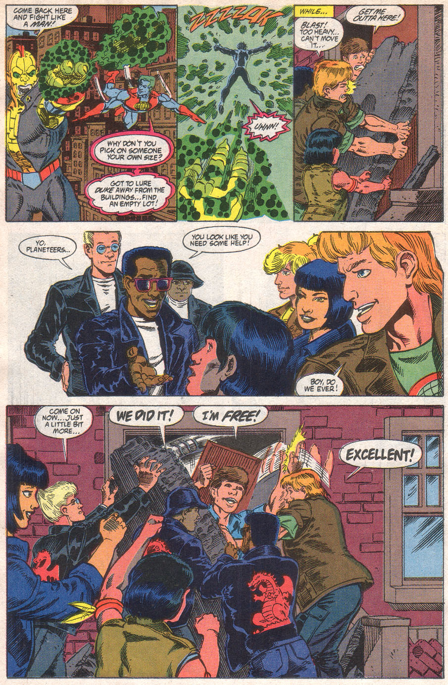 Captain Planet and the Planeteers 4 Page 25