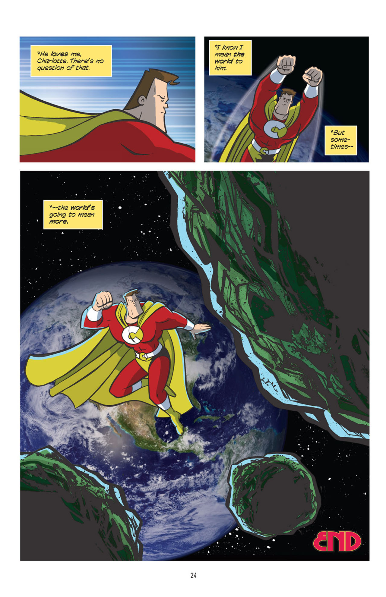 Read online Love and Capes comic -  Issue #5 - 25