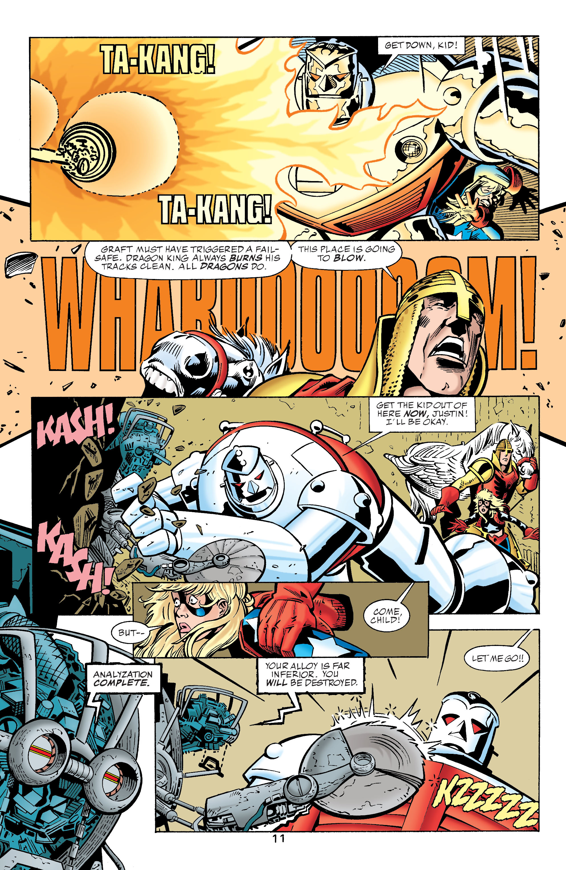 Read online Stars and S.T.R.I.P.E. comic -  Issue #11 - 12